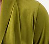 "As Is" Susan Graver Knit Faux Long Sleeve Cascade Front Cardigan, 3 of 3