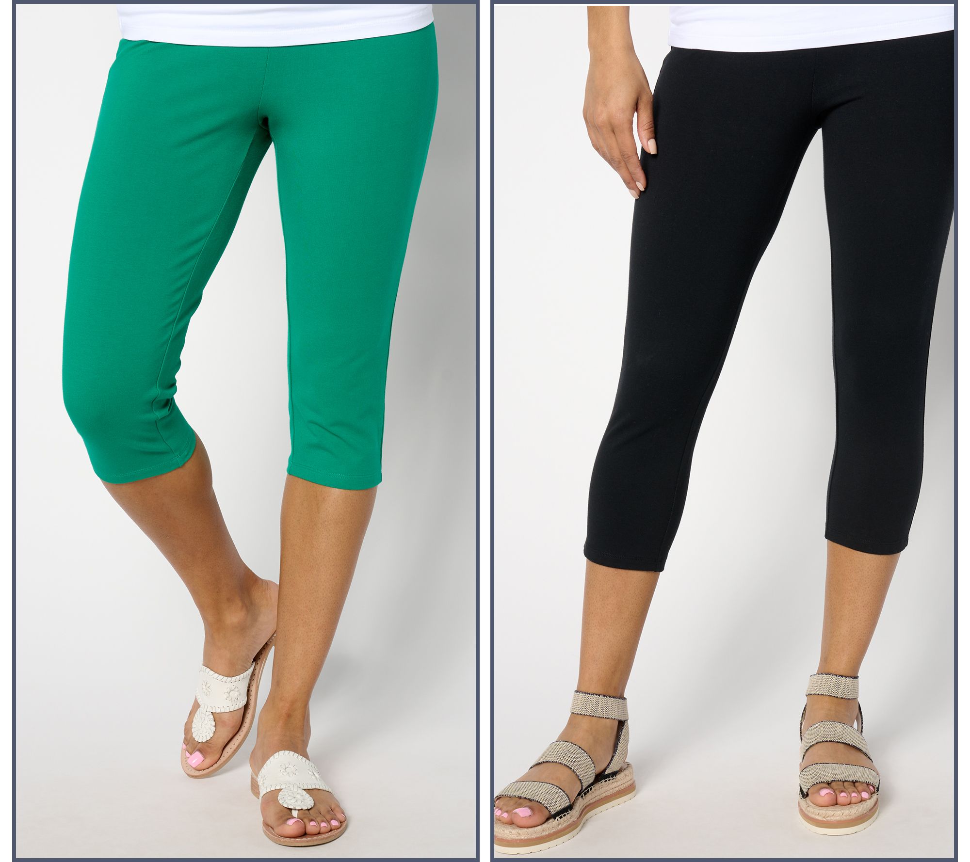 Women With Control Regular Set of 2 Capri and Pedal Pusher