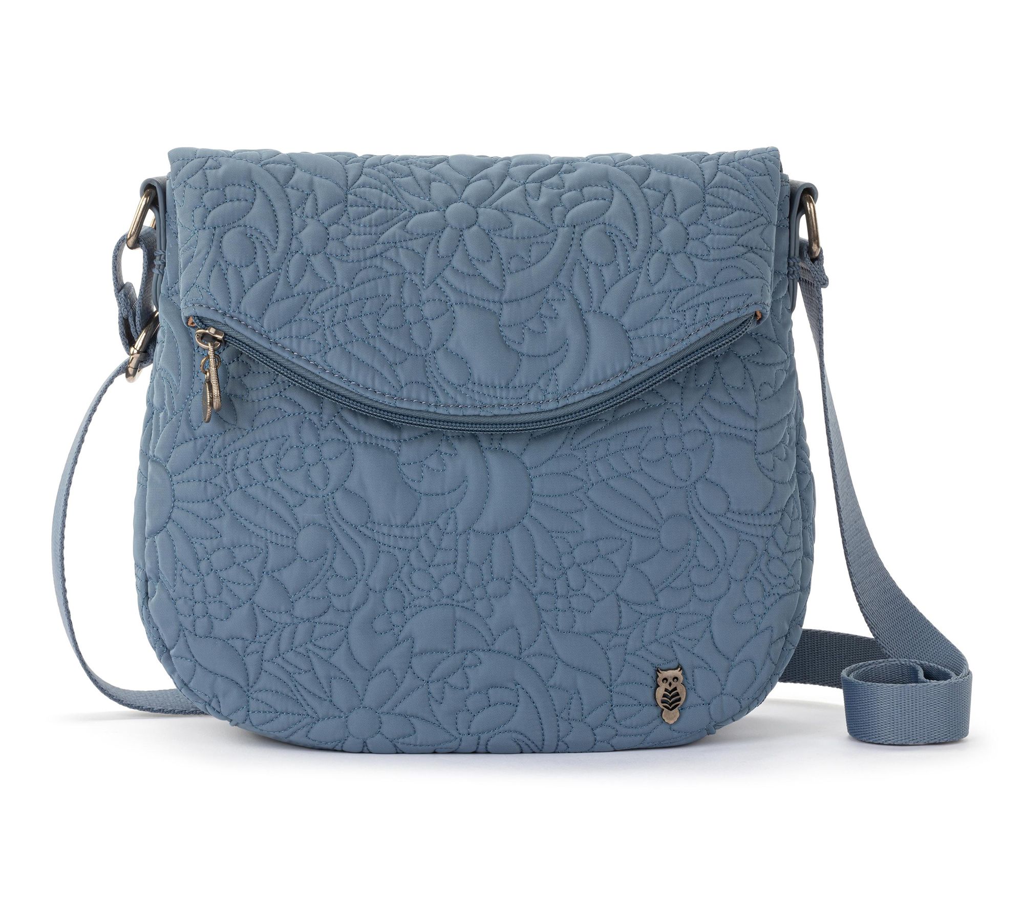 Sakroots Artist Circle Foldover Crossbody Bag