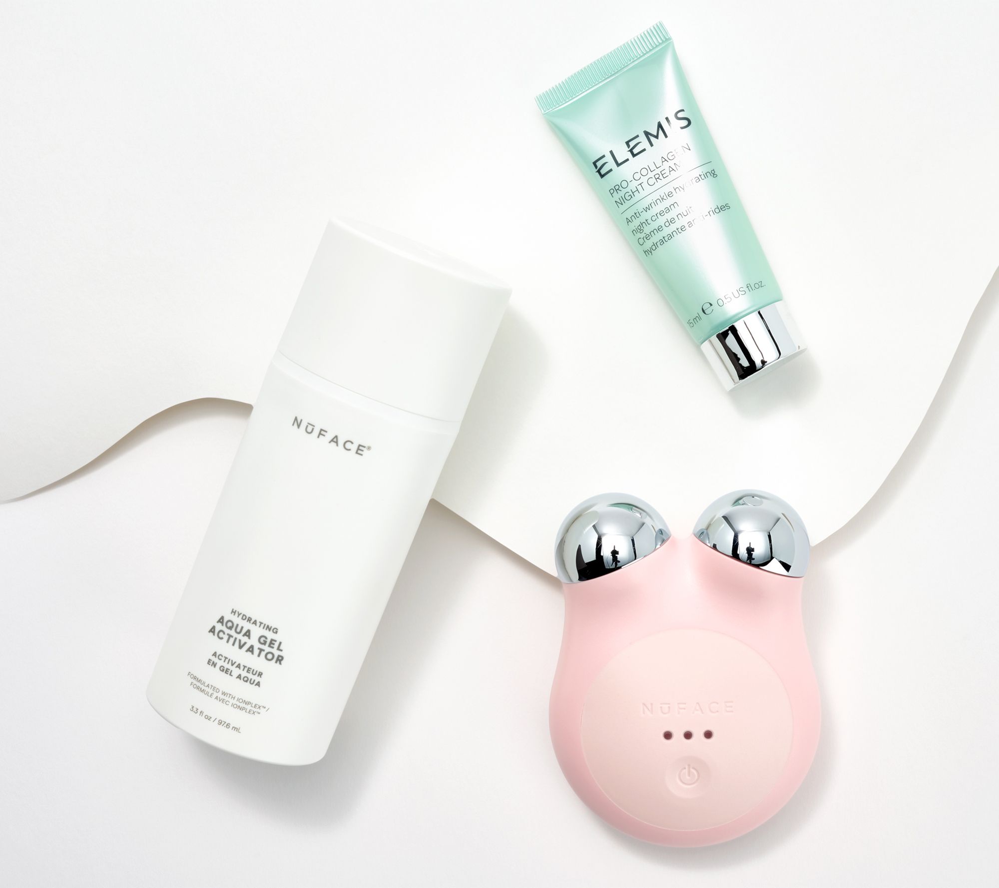 NuFace Mini+, Aqua Gel & Elemis Pro Collagen Cream Auto-Delivery