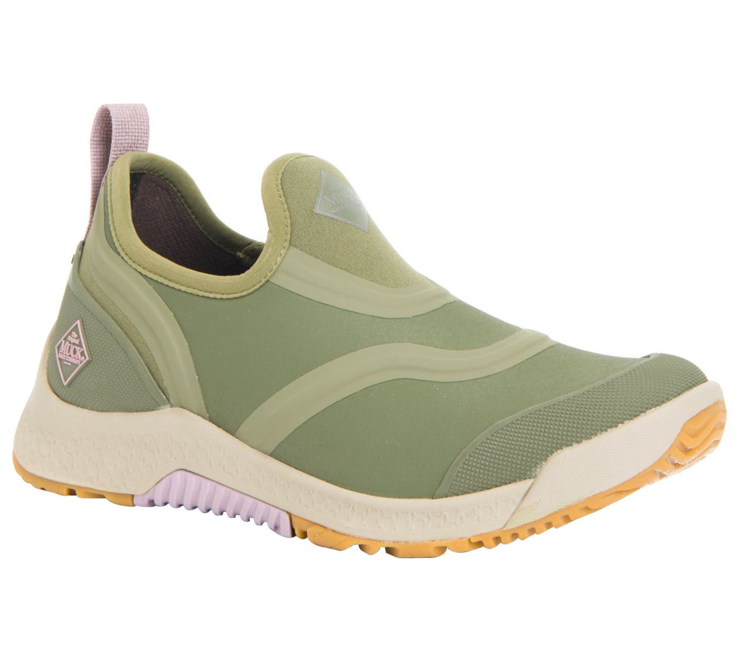 Muck Women's Green Outscape Waterproof Slip On