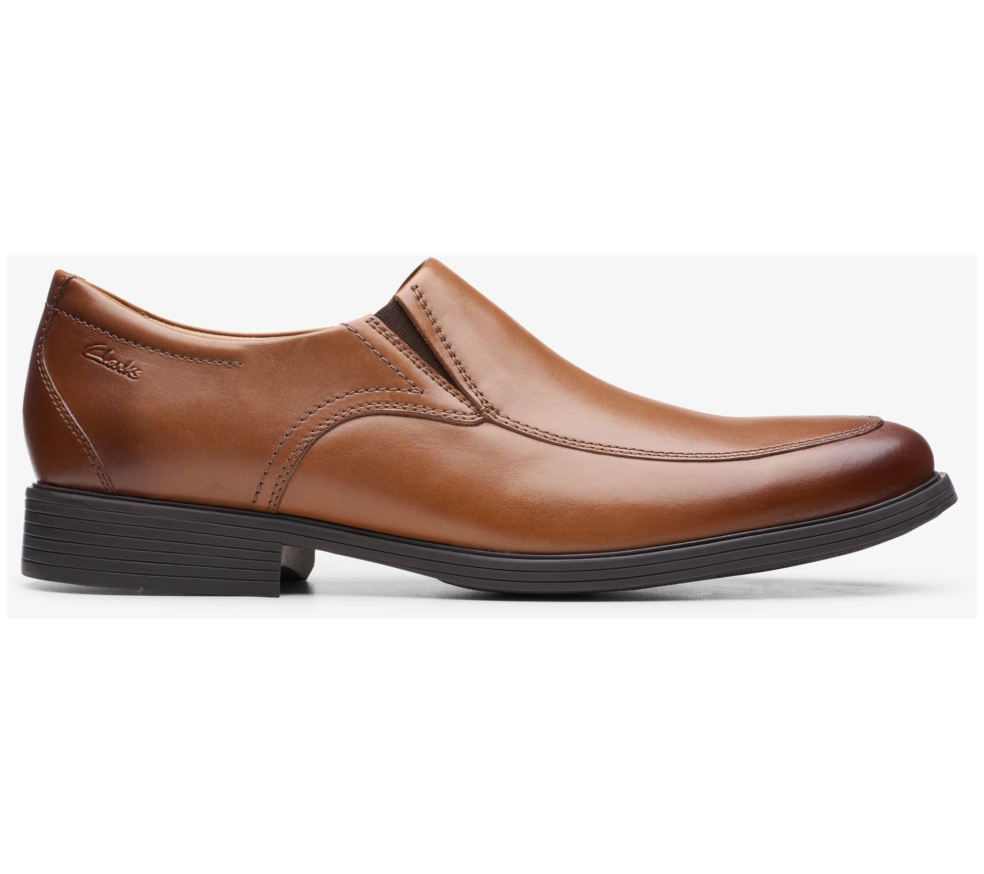 Clarks Collection Men's Leather Slip On- Whiddon Step