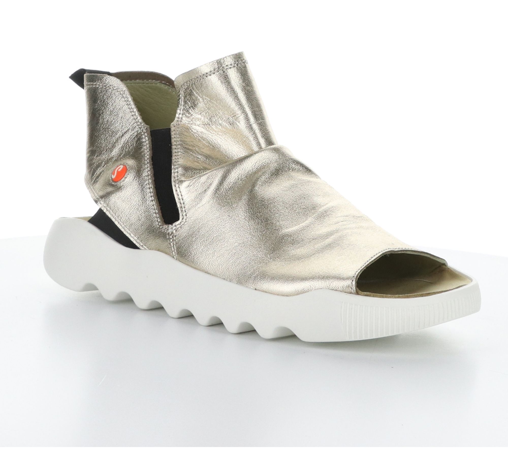 Softino's Laminato Side Zip Shoe