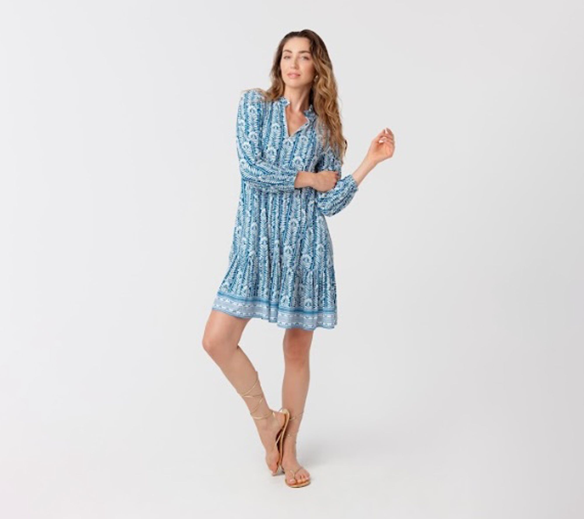 Cabana Life Relaxed Fit Drop Waist Dress UPF 50