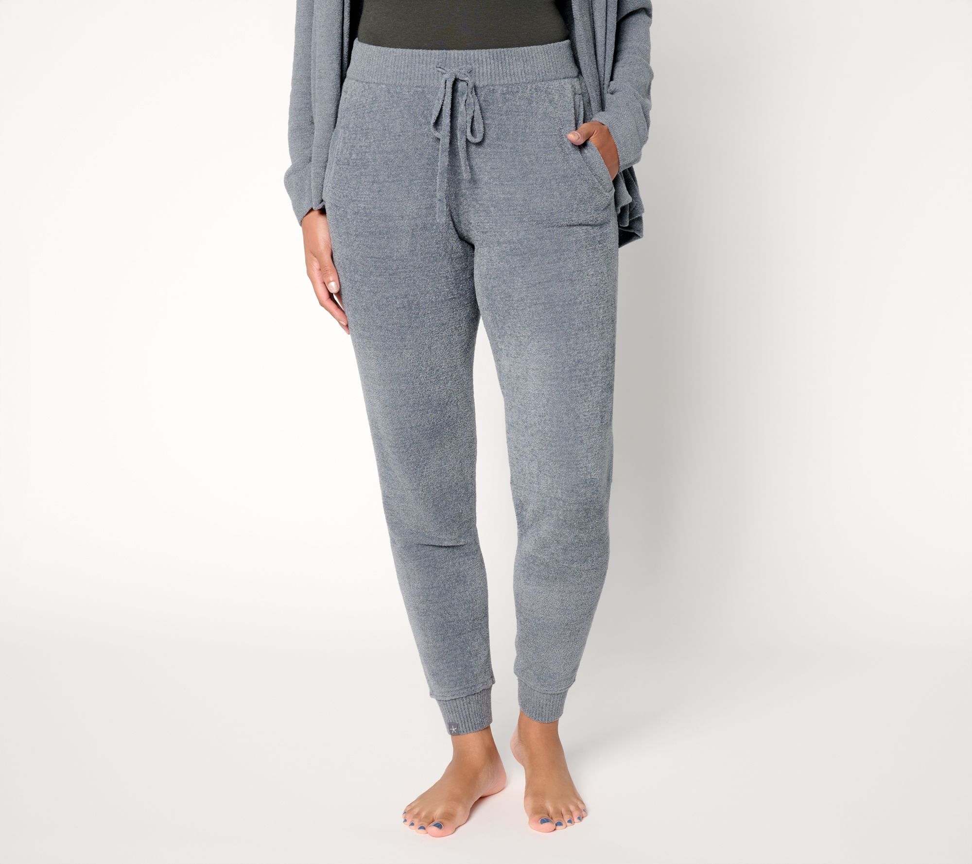 Barefoot Dreams Reg. CozyChic Ultra Lite Jersey Roll Cuff Jogger