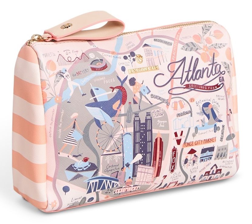 Spartina 449 "Greetings From" Carry All Case Bag