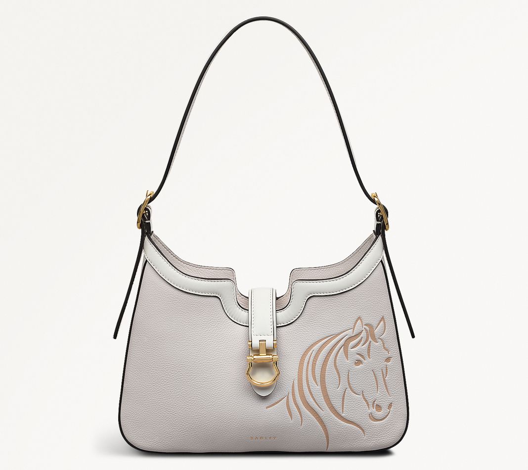 RADLEY Kentucky Derby Medium Zip Leather Shoulder Bag