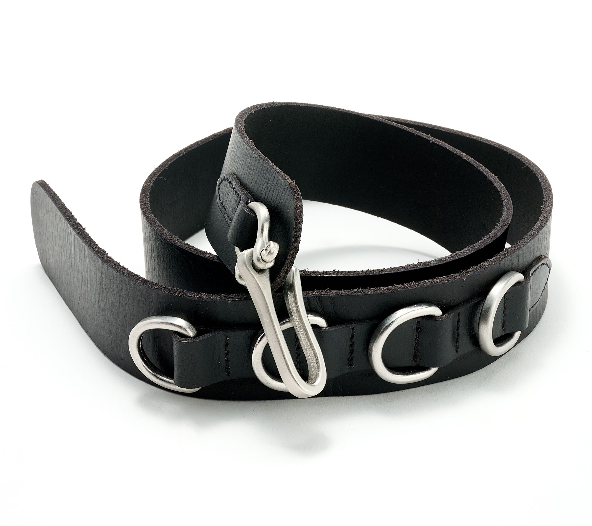"As Is" Complliments Loop Buckle Real Leather Belt