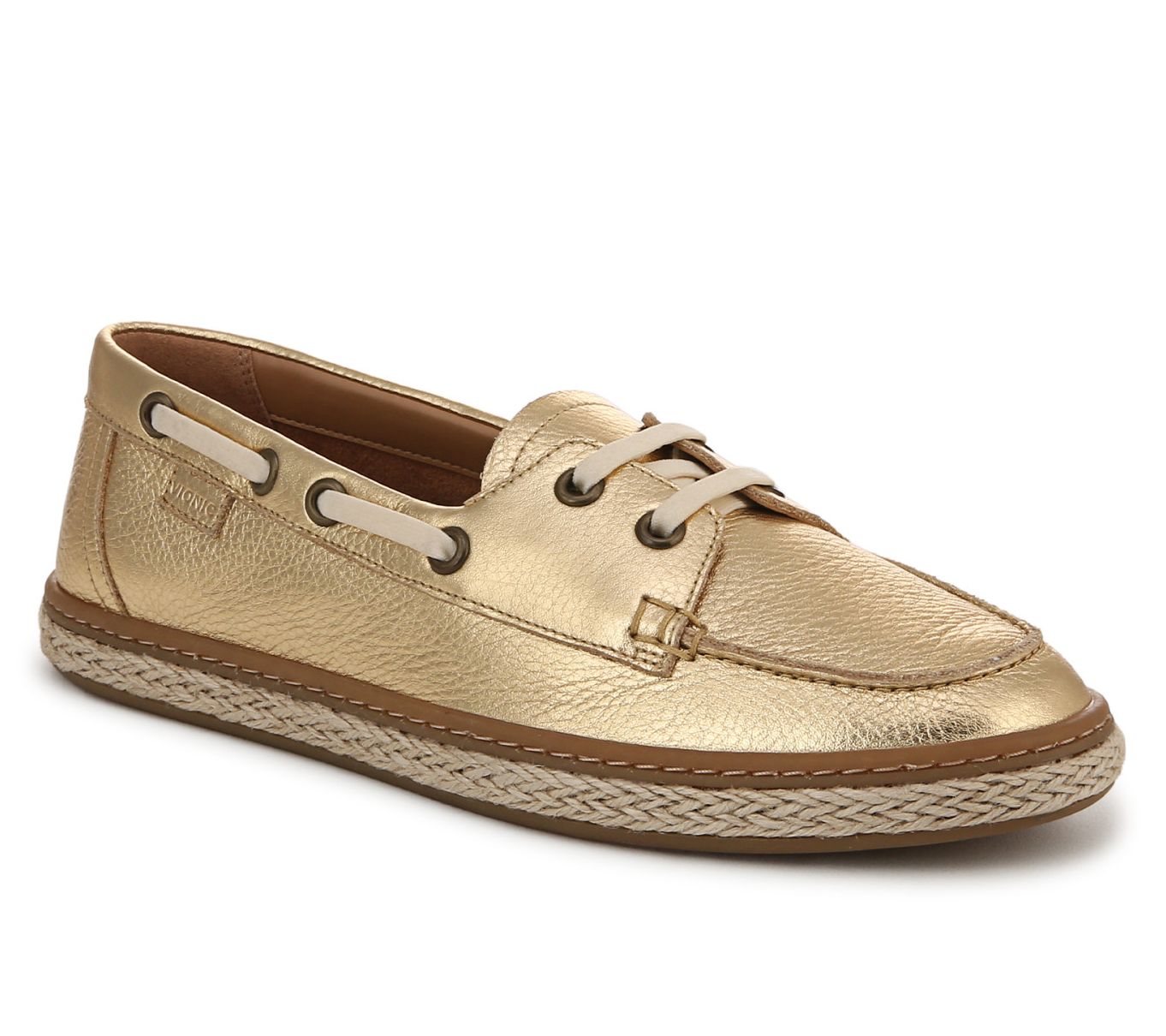 Vionic Suede Boat Shoes - Bay