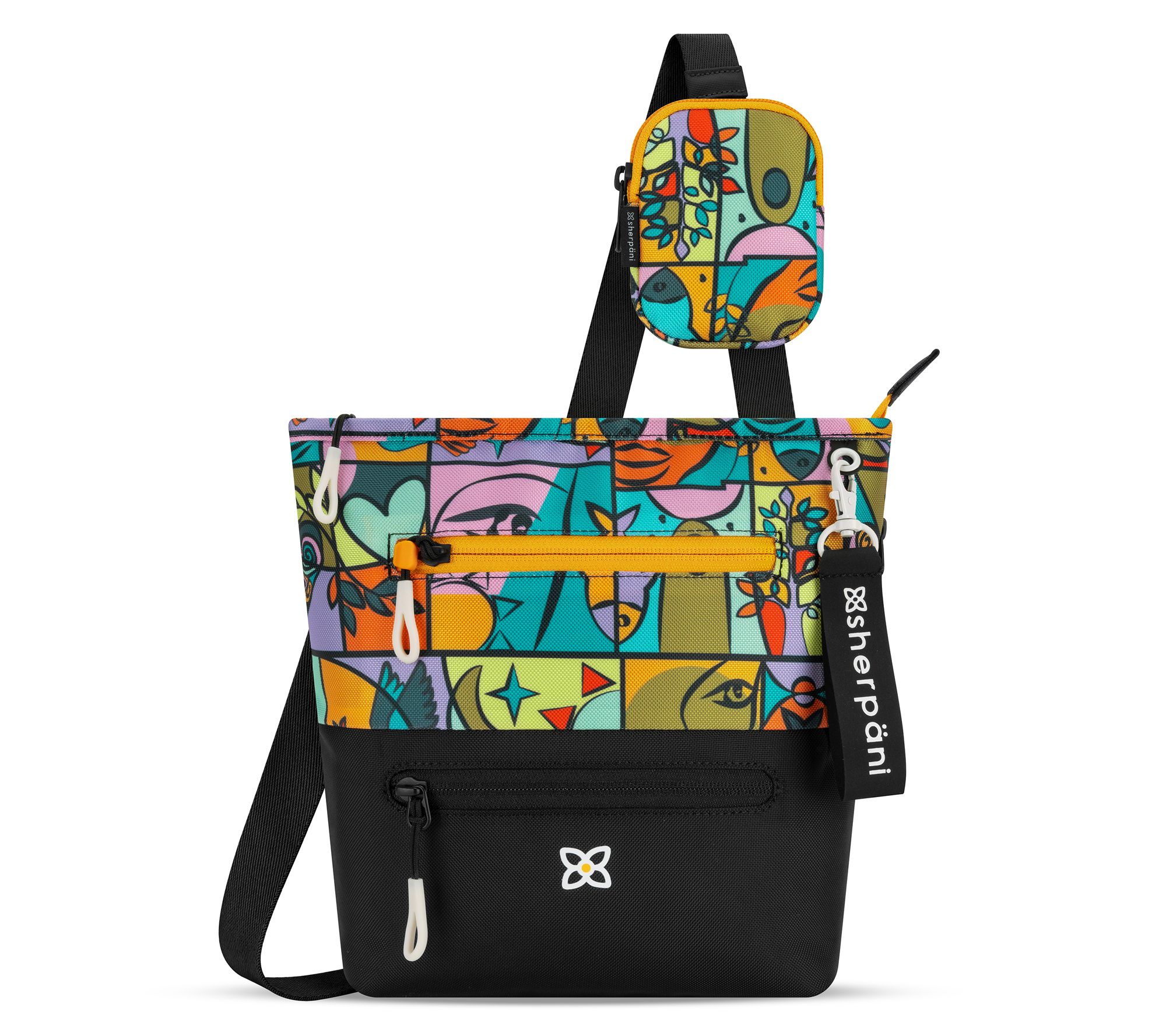 Sherpani Sadie Crossbody Bag with Locking Zipper - QVC.com