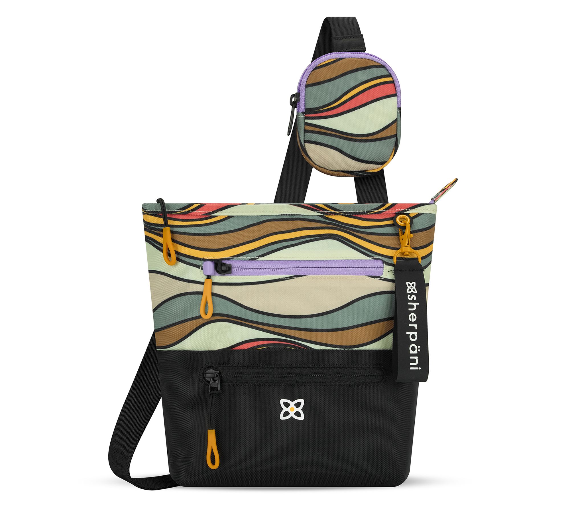 Sherpani Sadie Crossbody Bag with Locking Zipper