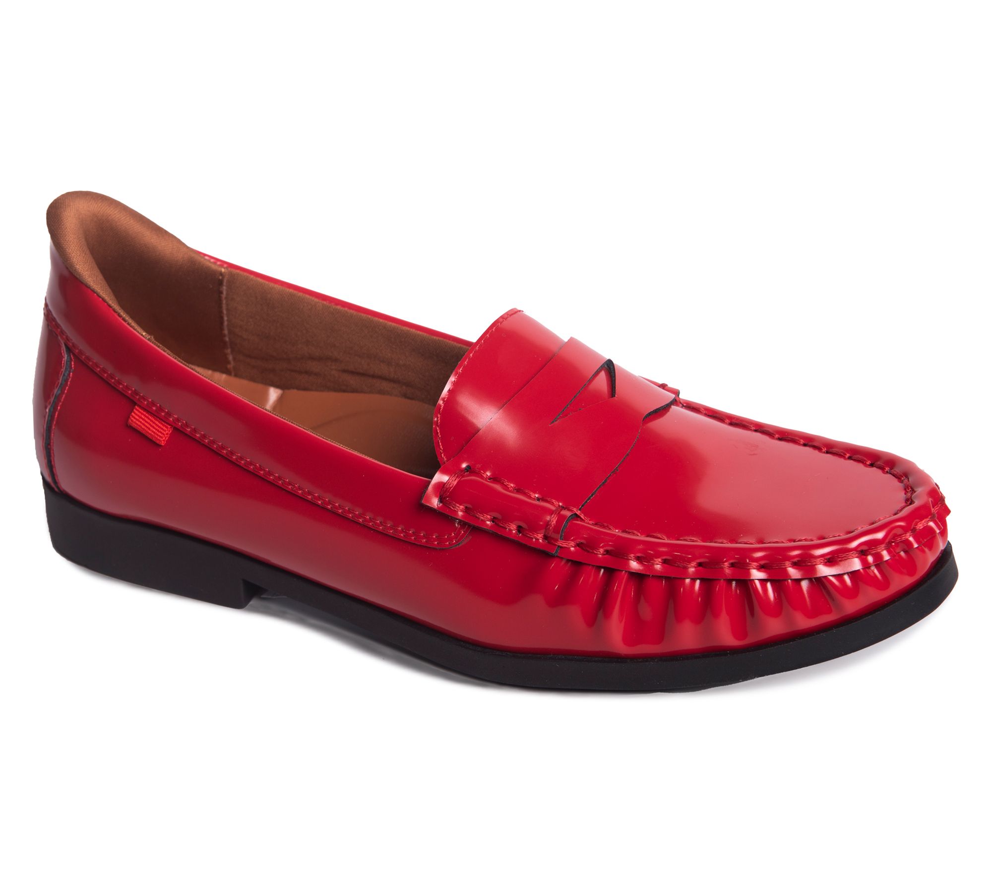 Marc Joseph New York Womens Hands Free Slip OnPenny Loafers