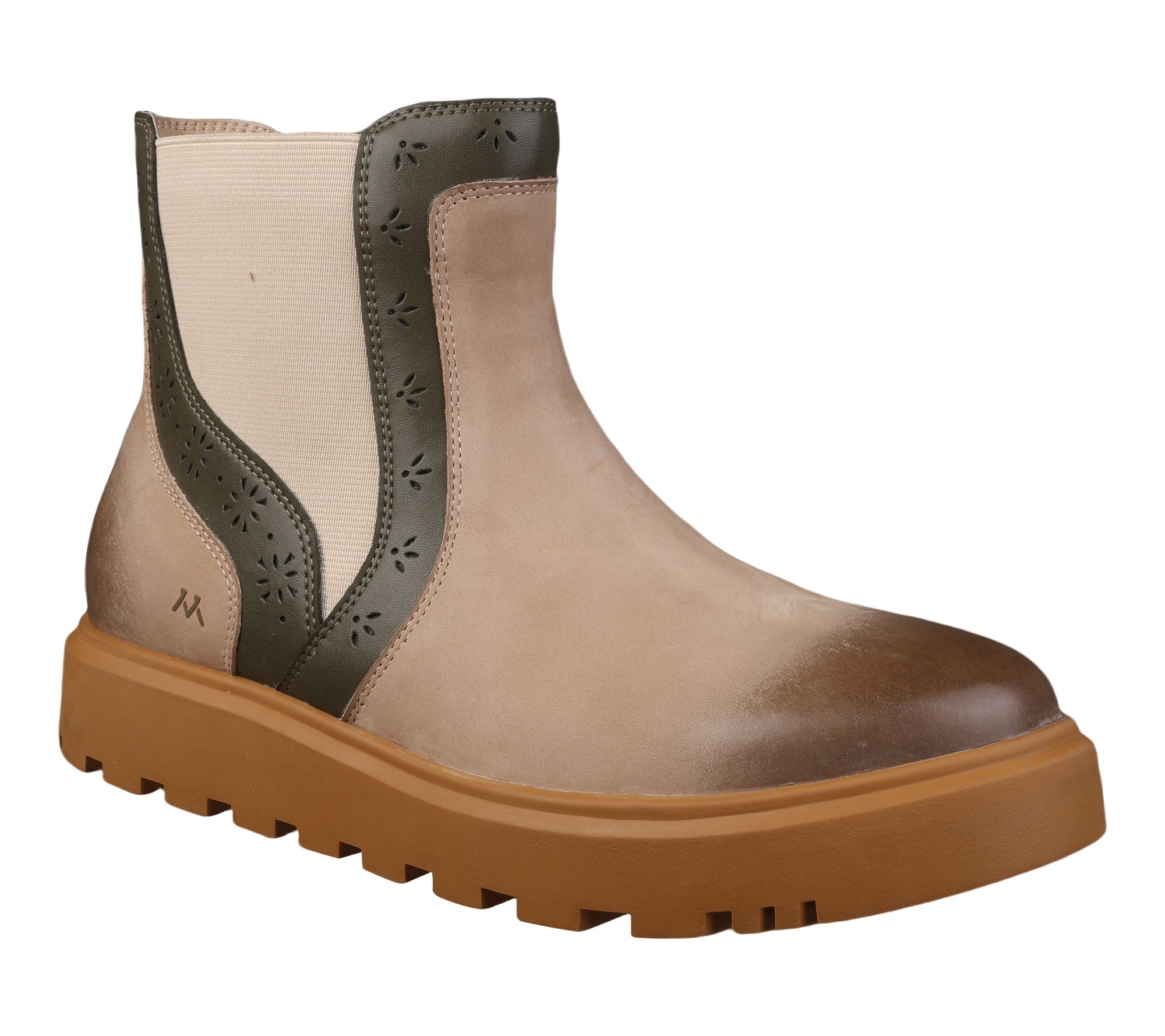 Mykos Pull On Nubuck Boots - Antoinette