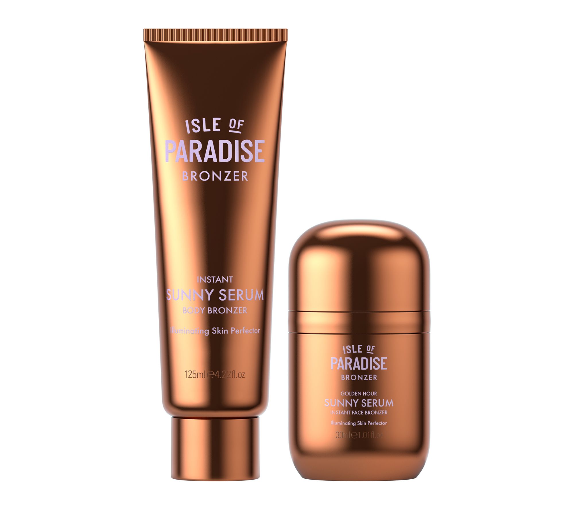 Isle of Paradise Sunny Serum Face and Body Set