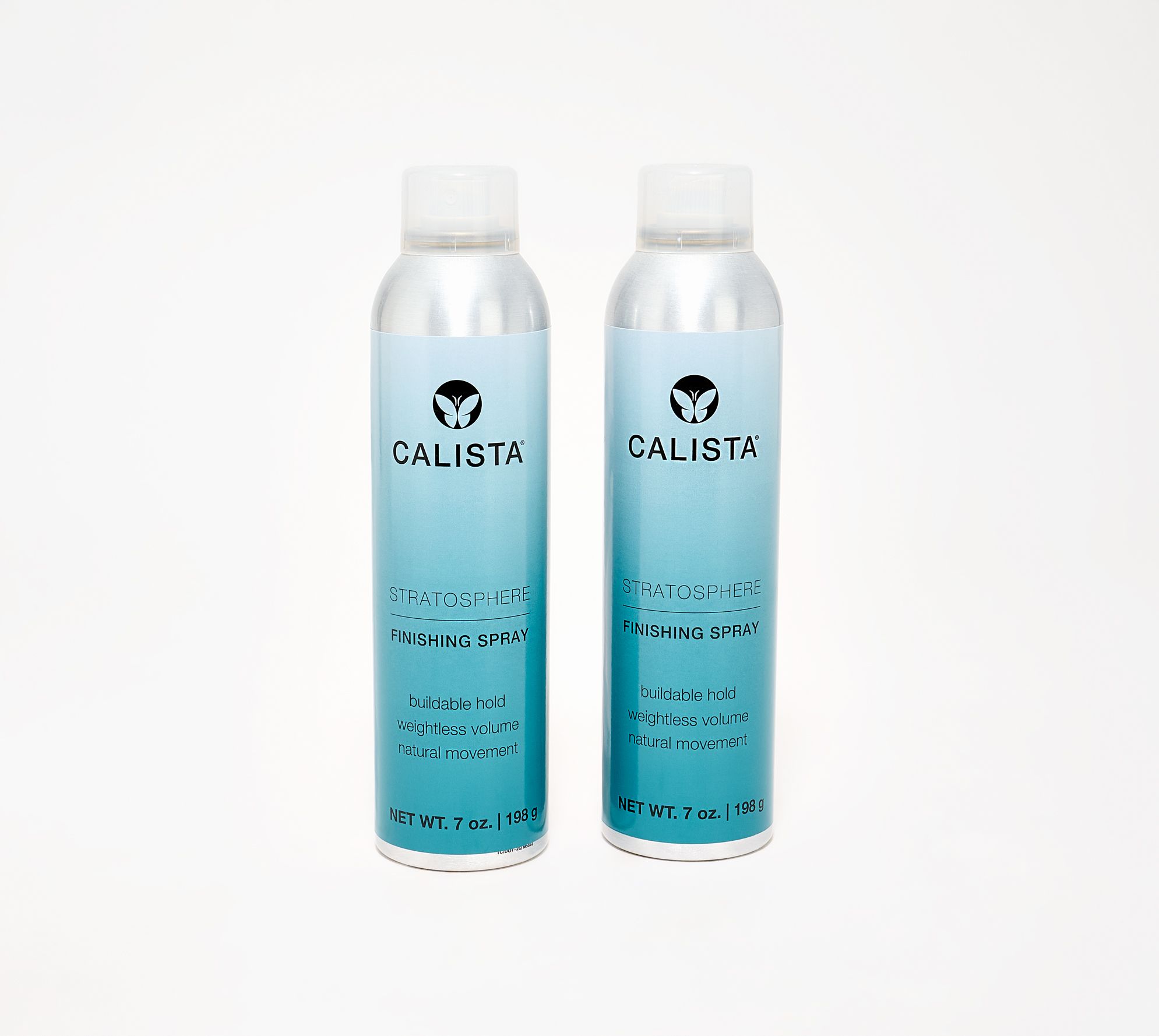  Calista Stratosphere Finishing Hairspray 7oz Duo