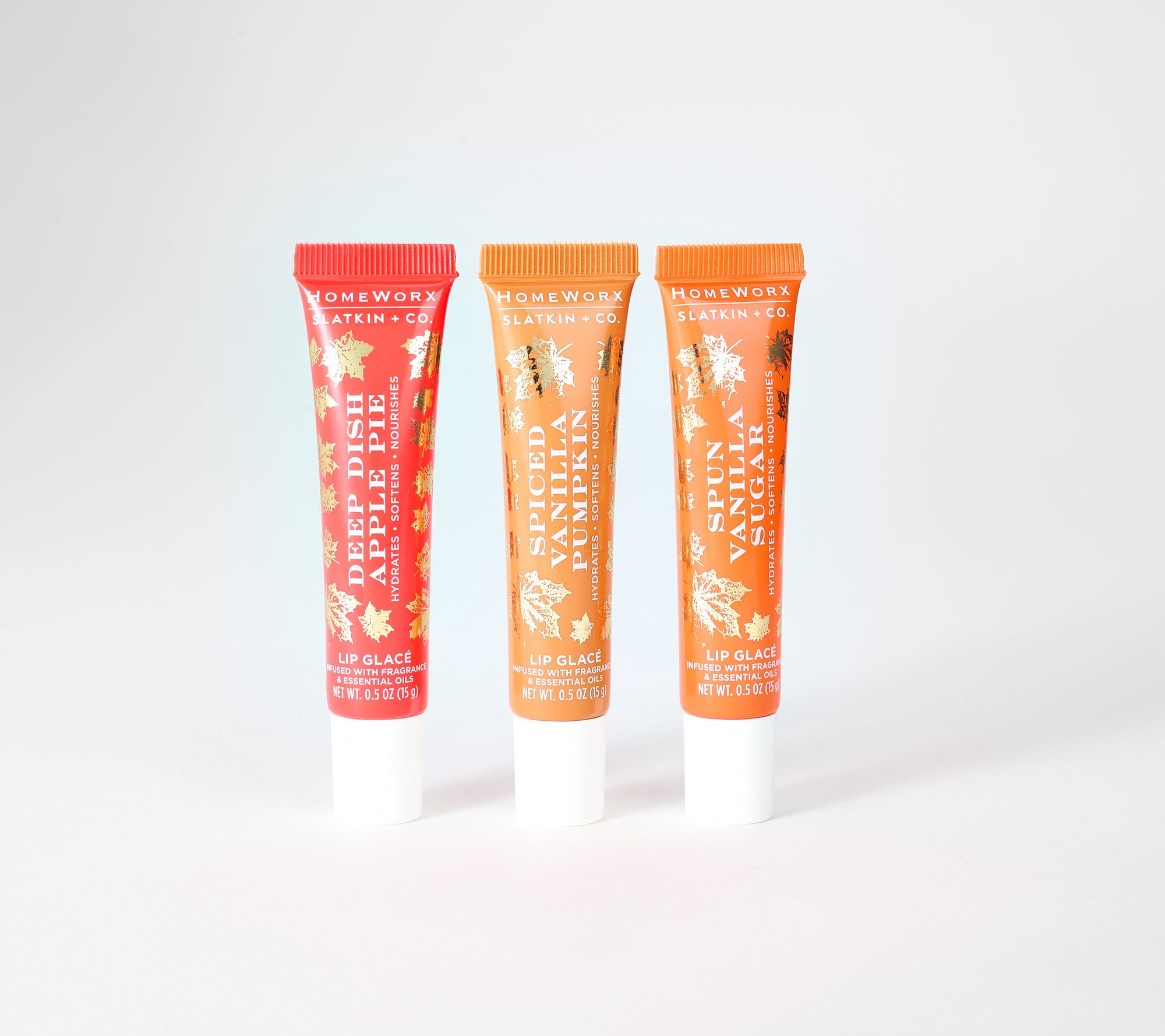  HomeWorx by Slatkin + Co. Harvest Lip Gloss Trio