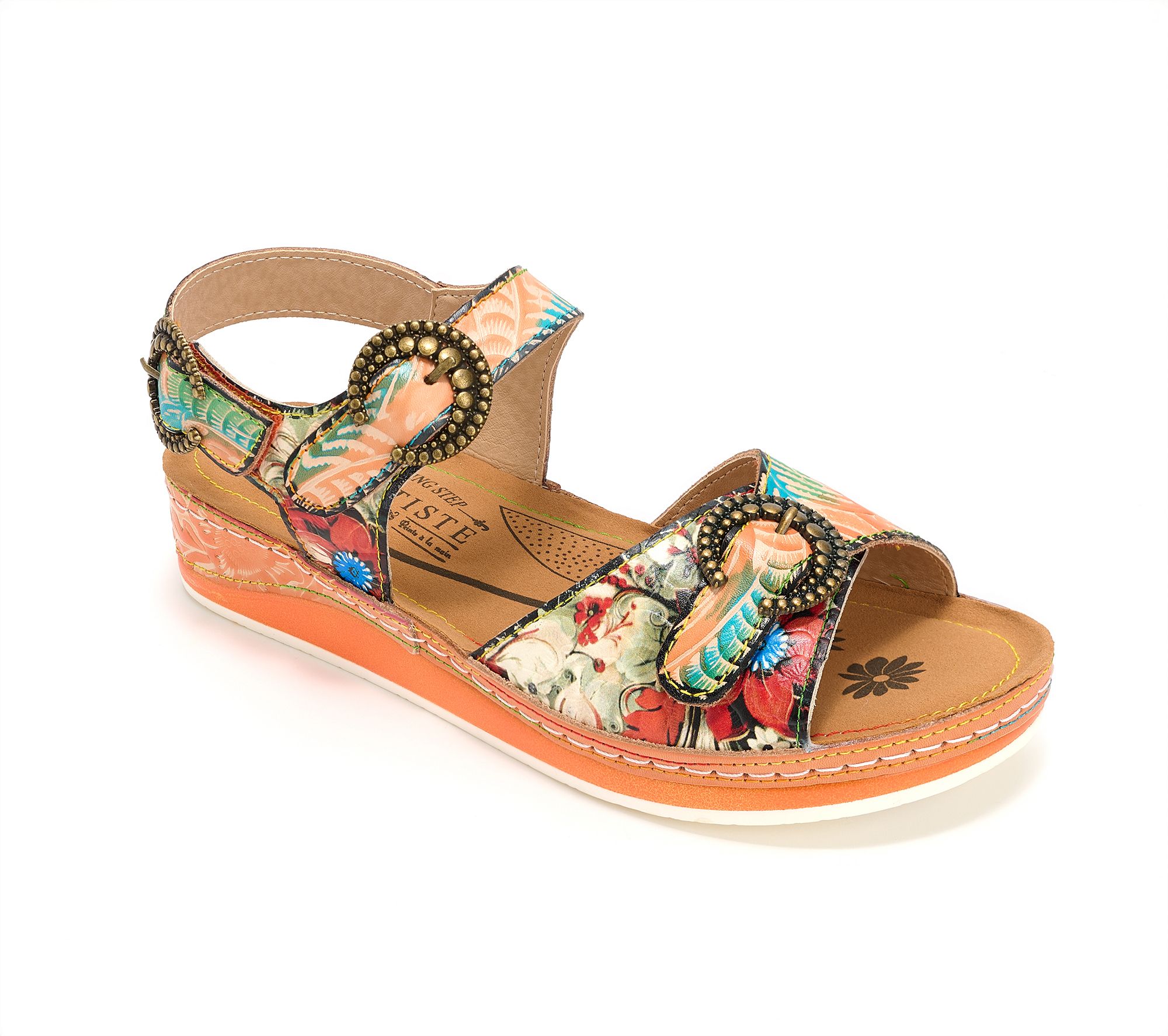 L'Artiste by Spring Step Leather Sandals - Offtrak