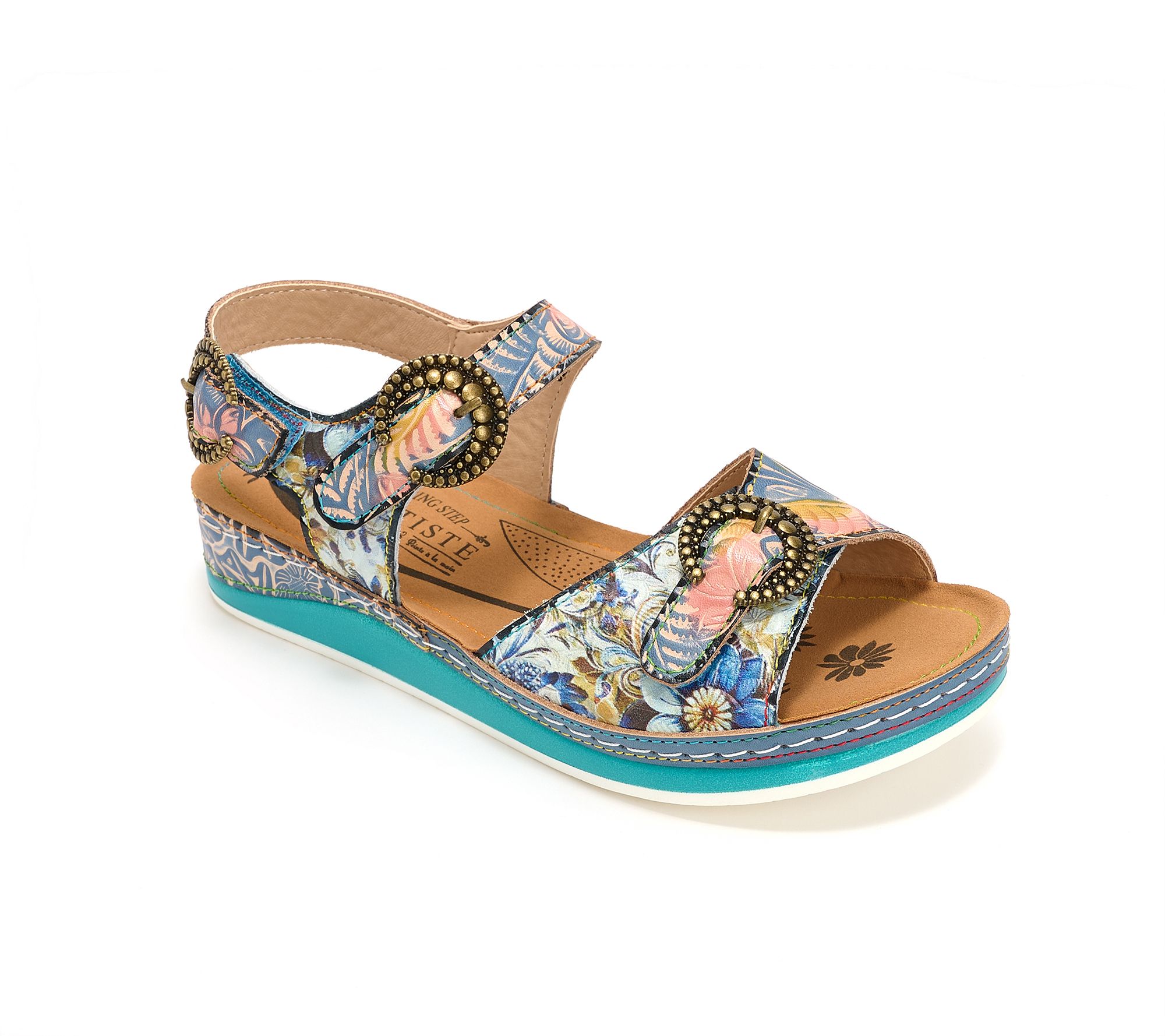 L'Artiste by Spring Step Leather Sandals - Offtrak