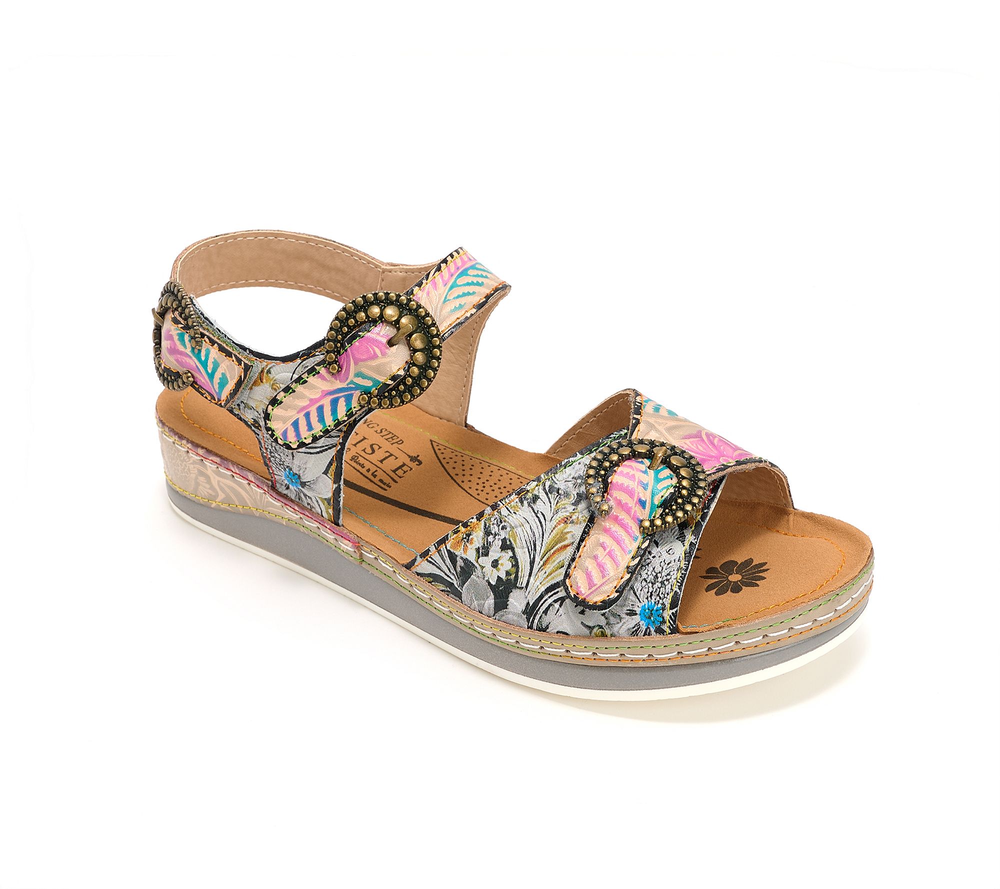 L'Artiste by Spring Step Leather Sandals - Offtrak