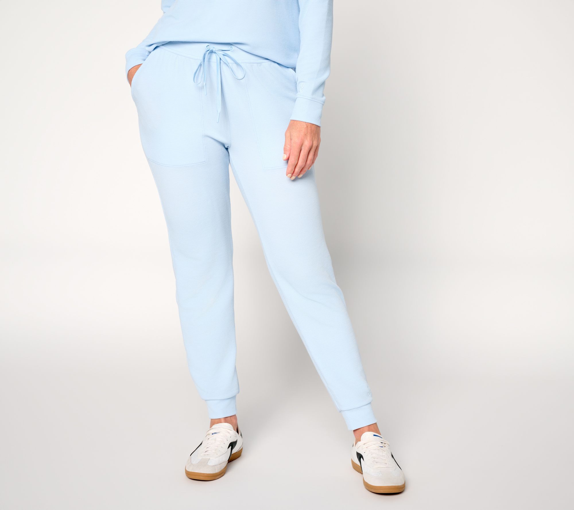 Cuddl Duds Mini Waffle Jogger Pant