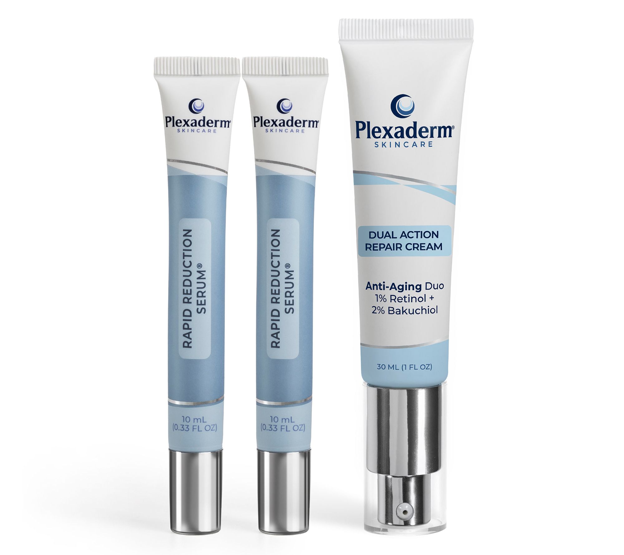 Plexaderm Rapid Reduction Serum Duo & Dual Action Repair Cream