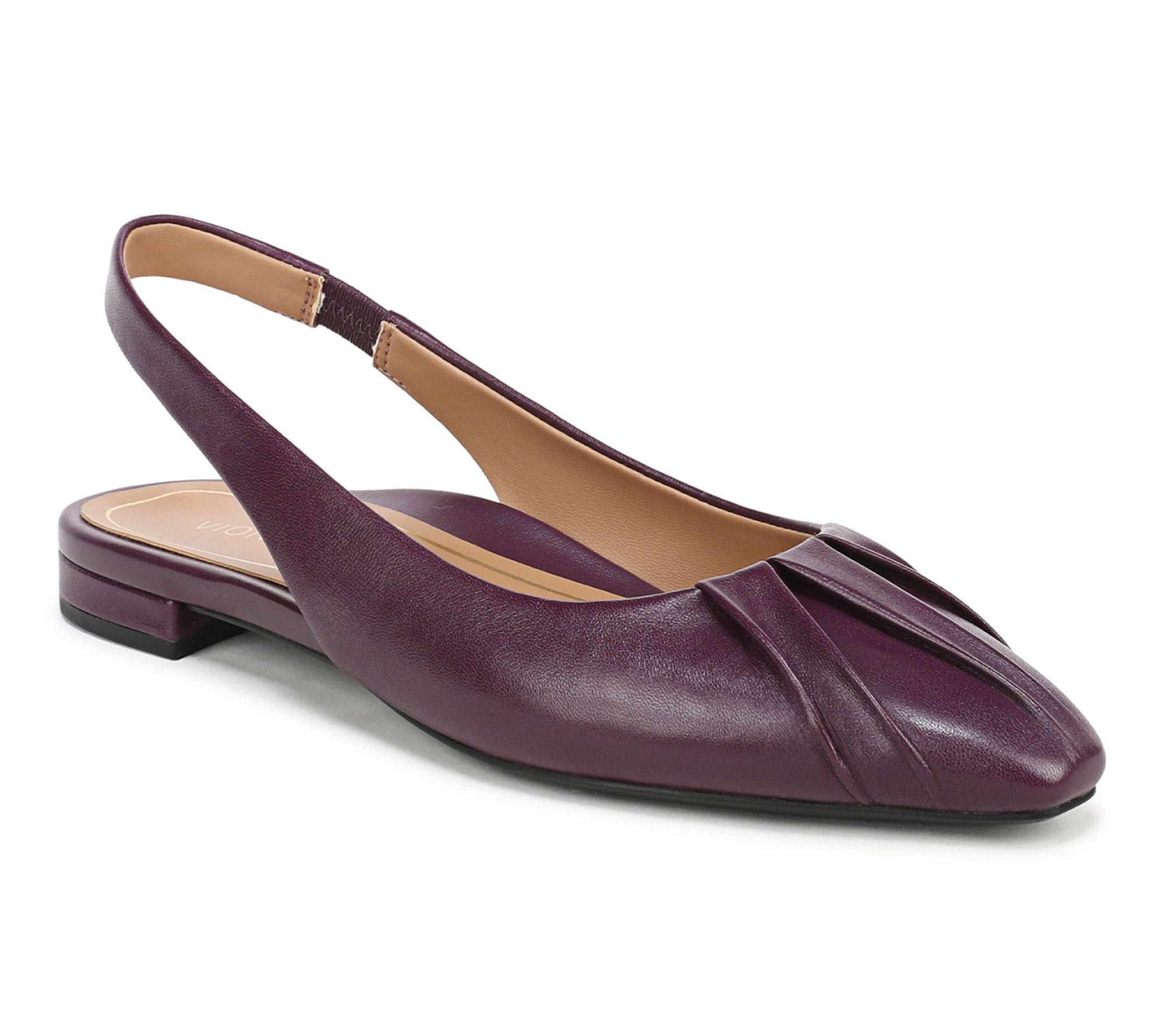 Vionic Leather Slingbacks - Gabriela