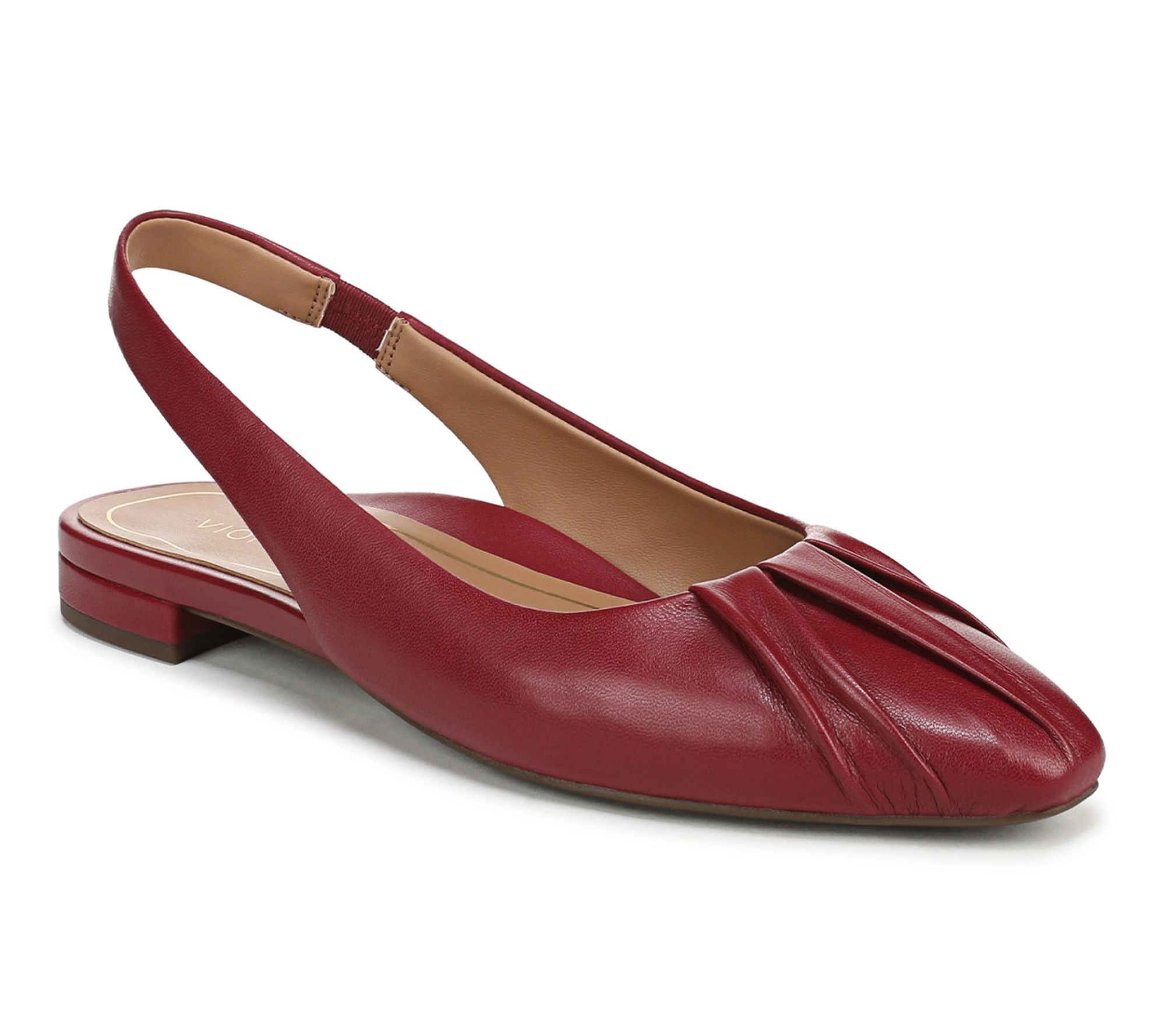 Vionic Leather Slingbacks - Gabriela
