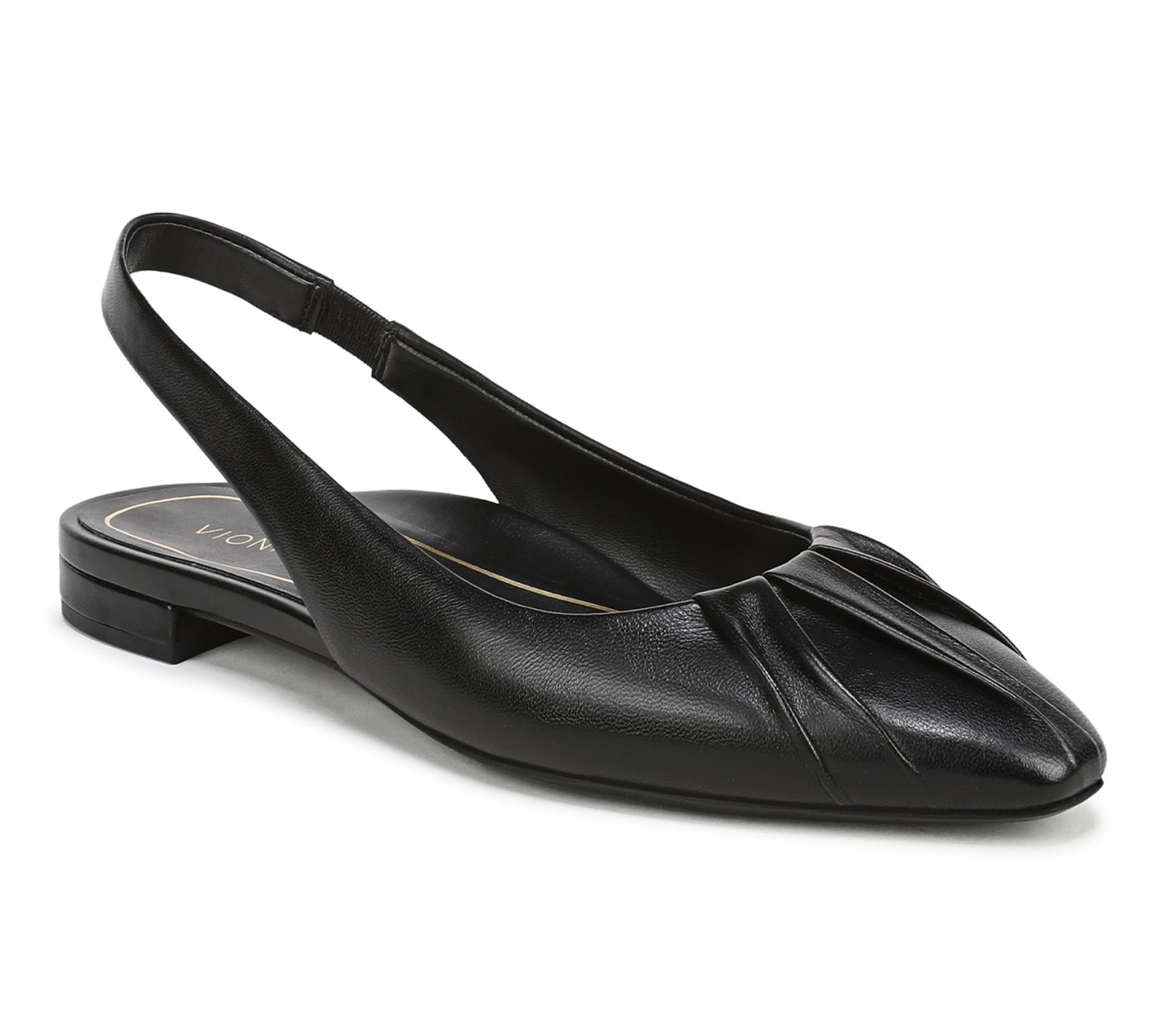 Vionic Leather Slingbacks - Gabriela
