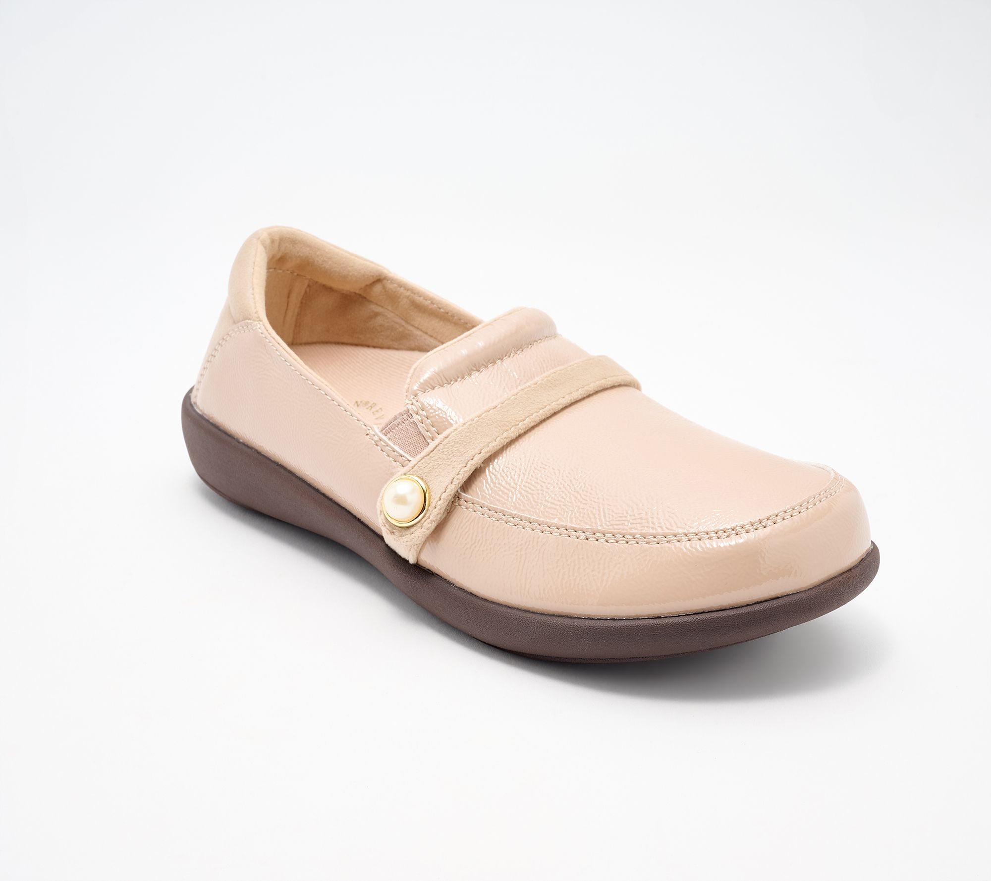 Revitalign Orthotic Pearl Detail Slip-Ons - Siesta Majestic