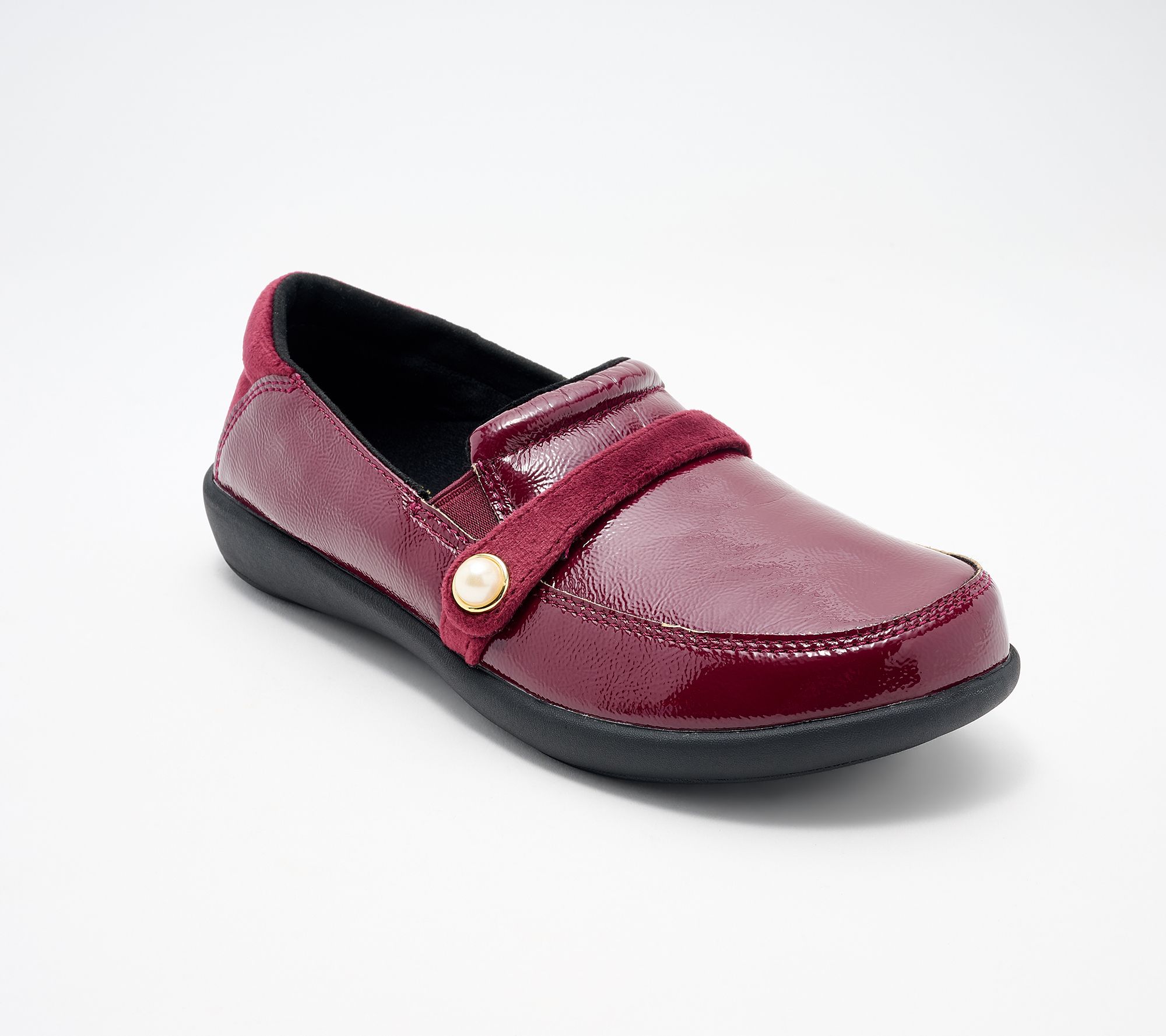 Revitalign Orthotic Pearl Detail Slip-Ons - Siesta Majestic