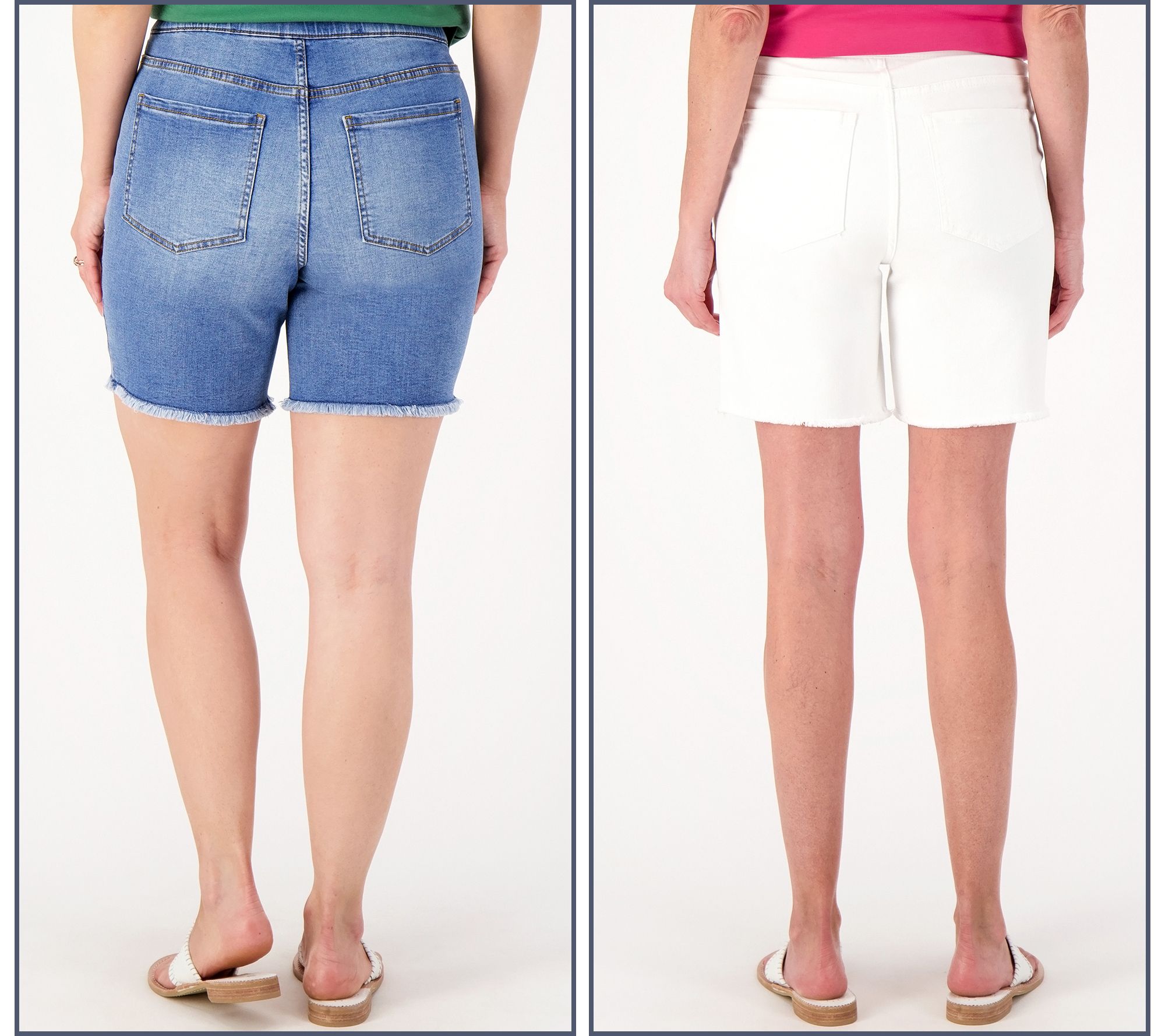 Women's High-Rise Denim Shorts in Malden Wash