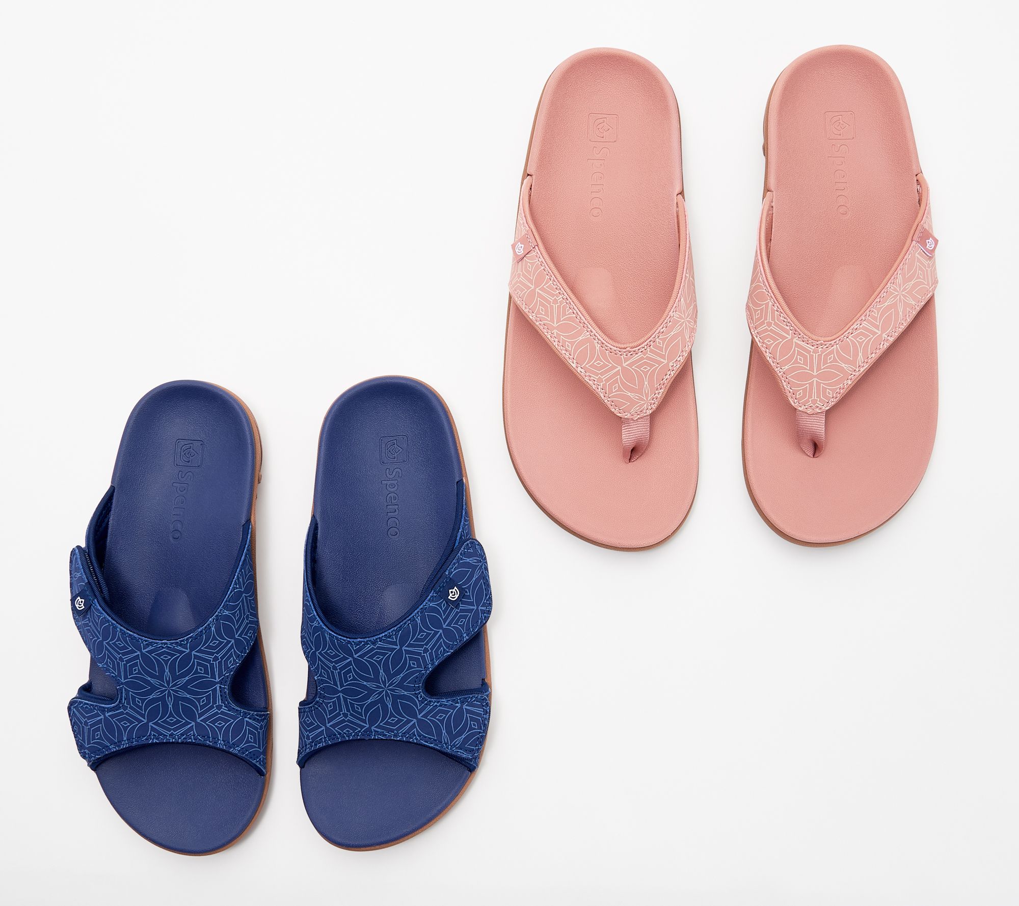 Thong or Slide Orthotic Sandals - QVC.com