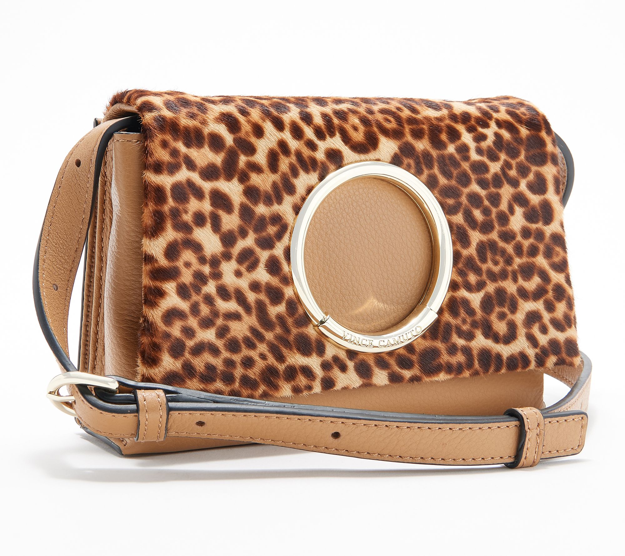 Vince Camuto Haircalf Leather Belt Bag - Kimi - QVC.com