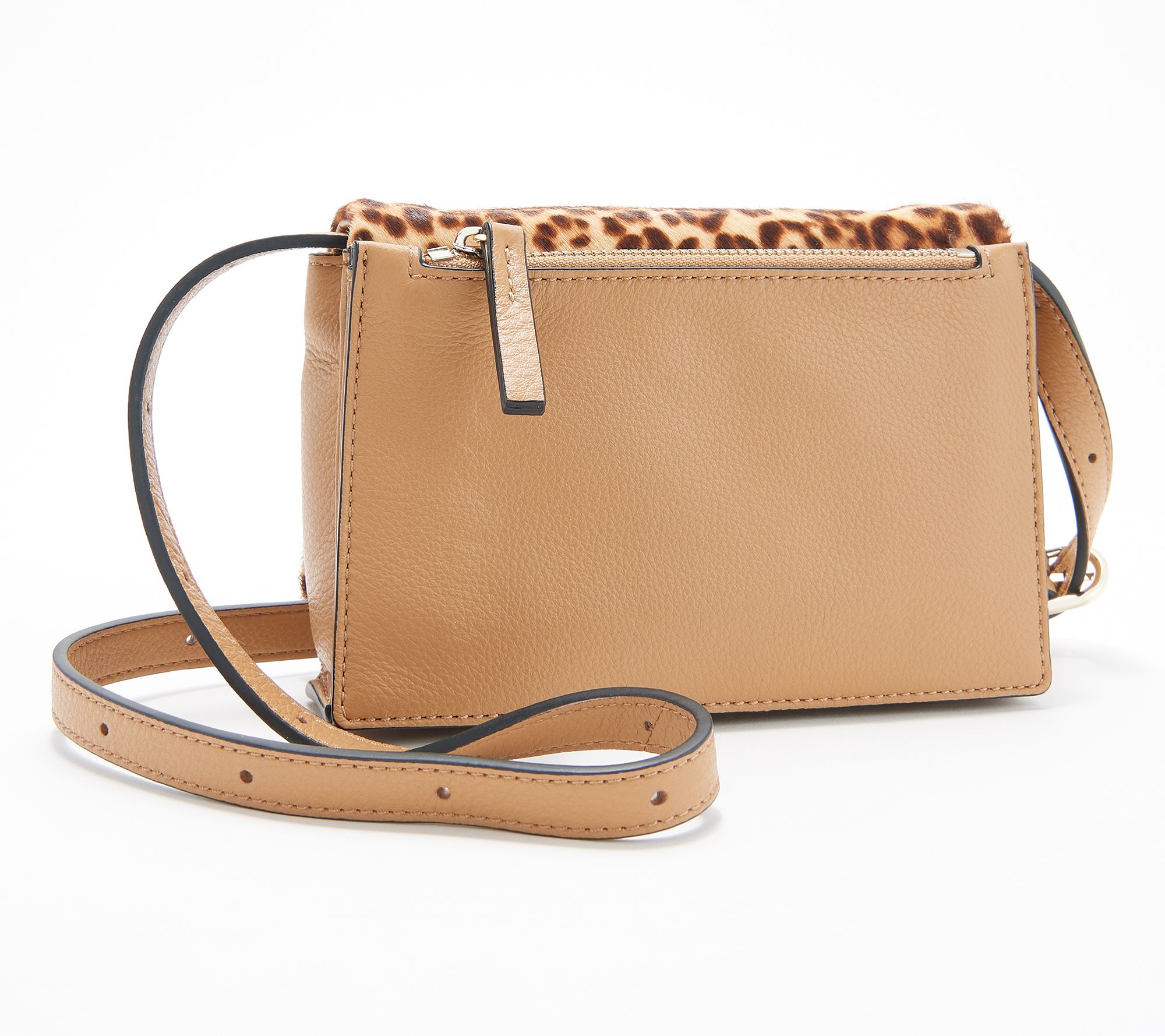 Vince Camuto Haircalf Leather Belt Bag - Kimi - QVC.com