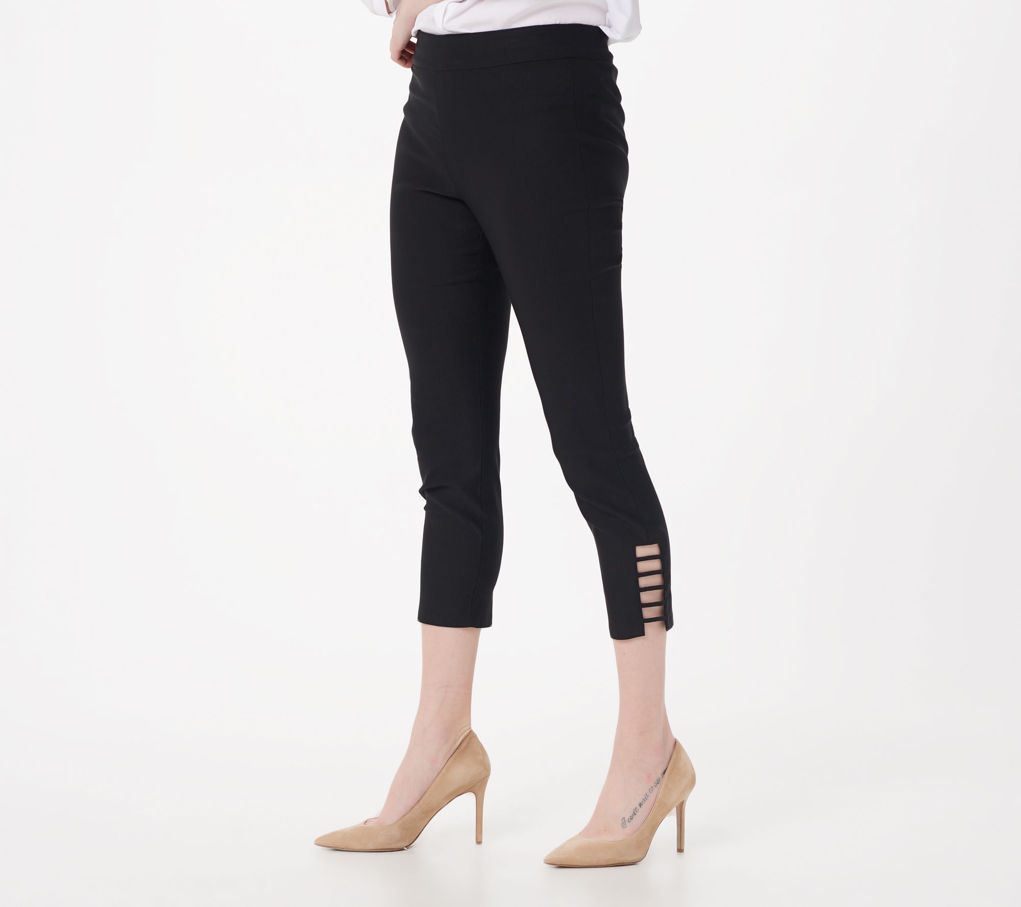 Jm Collection Women's Pull On Slim-Fit Cropped Pants, Created for