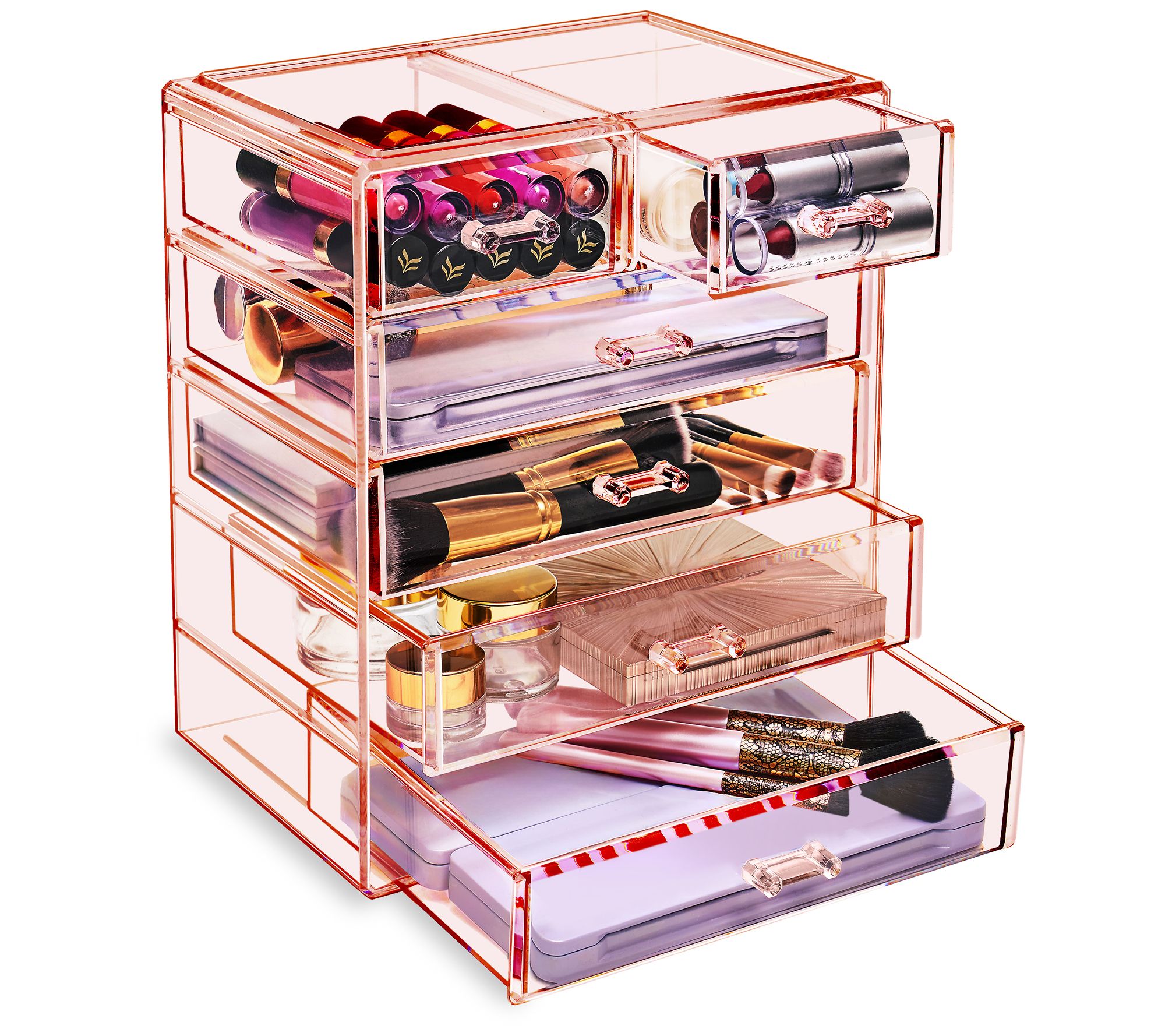 Sorbus Makeup and Jewelry Storage Case with 6 Drawers