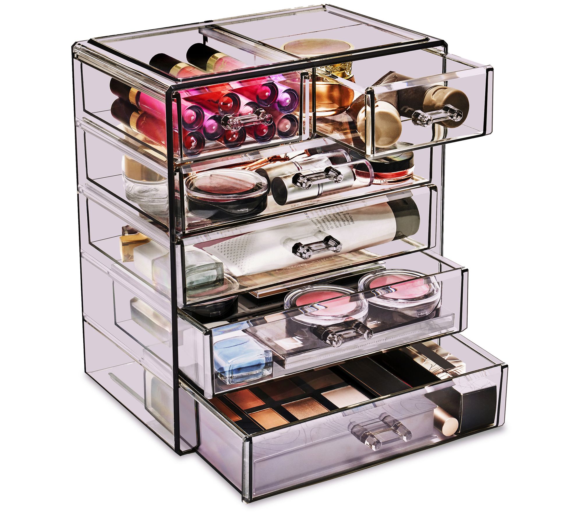 Sorbus Makeup and Jewelry Storage Case with 6 Drawers