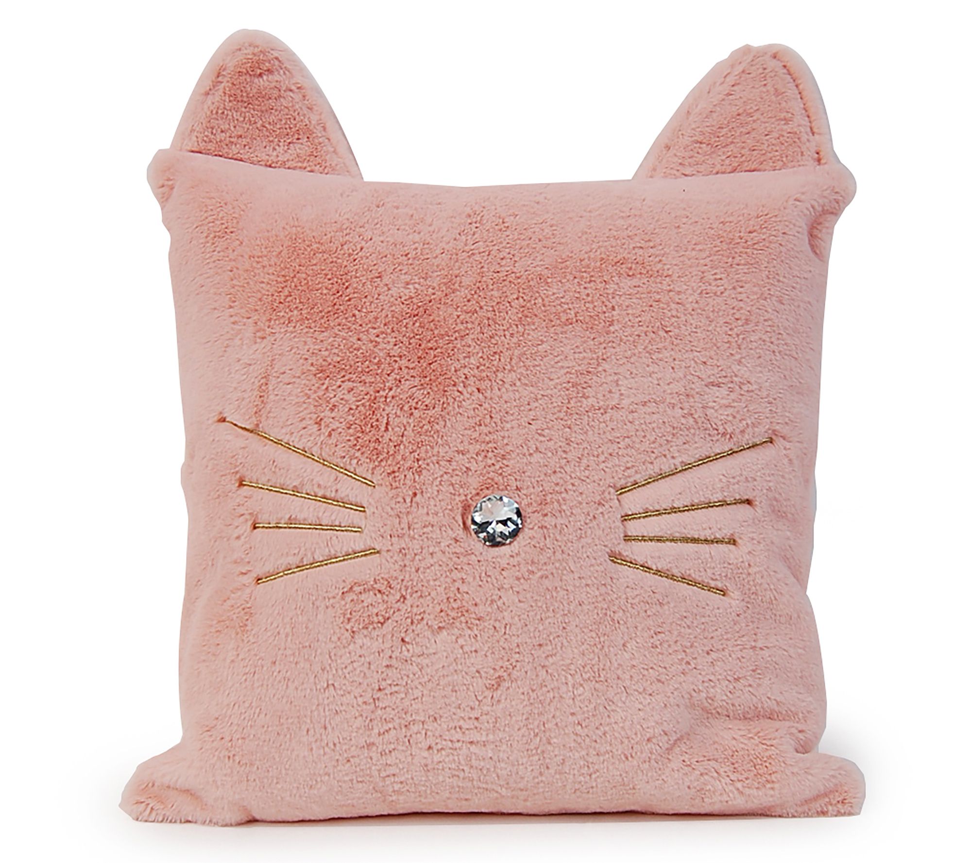 Omg Accessories Critter Fluffy Pillow Kitty Qvc Com