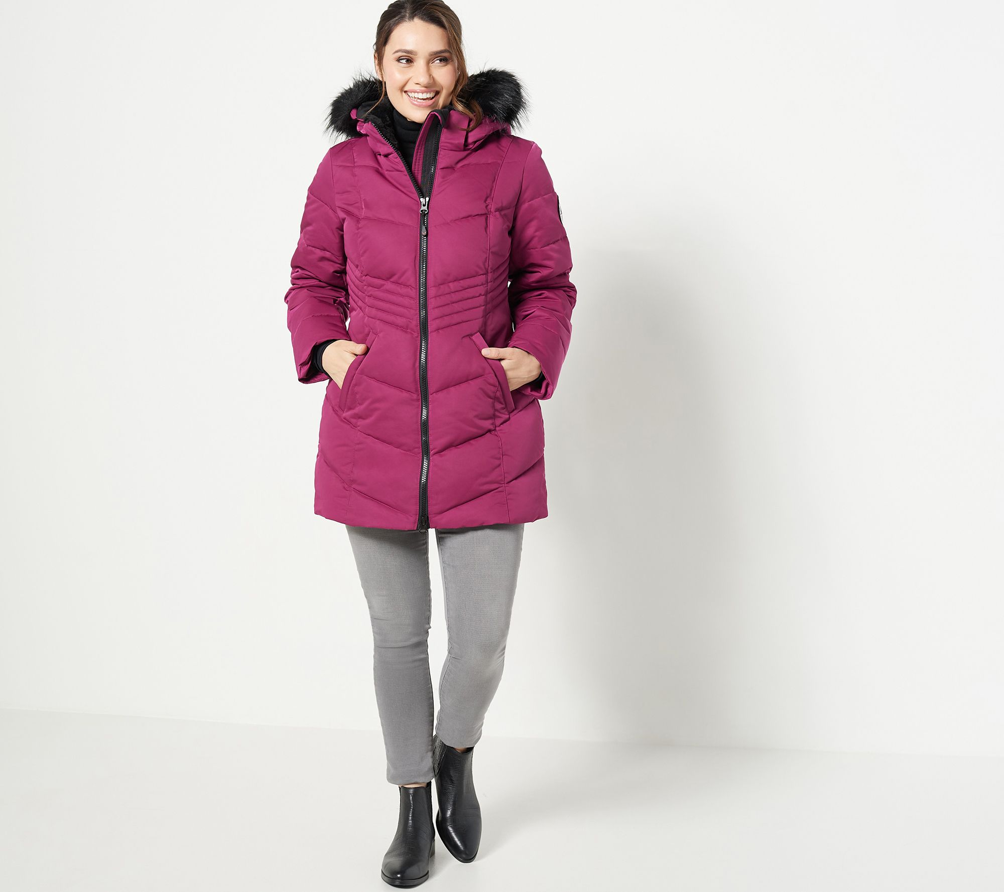 Arctic Expedition Chevron Parka Down Quilted
