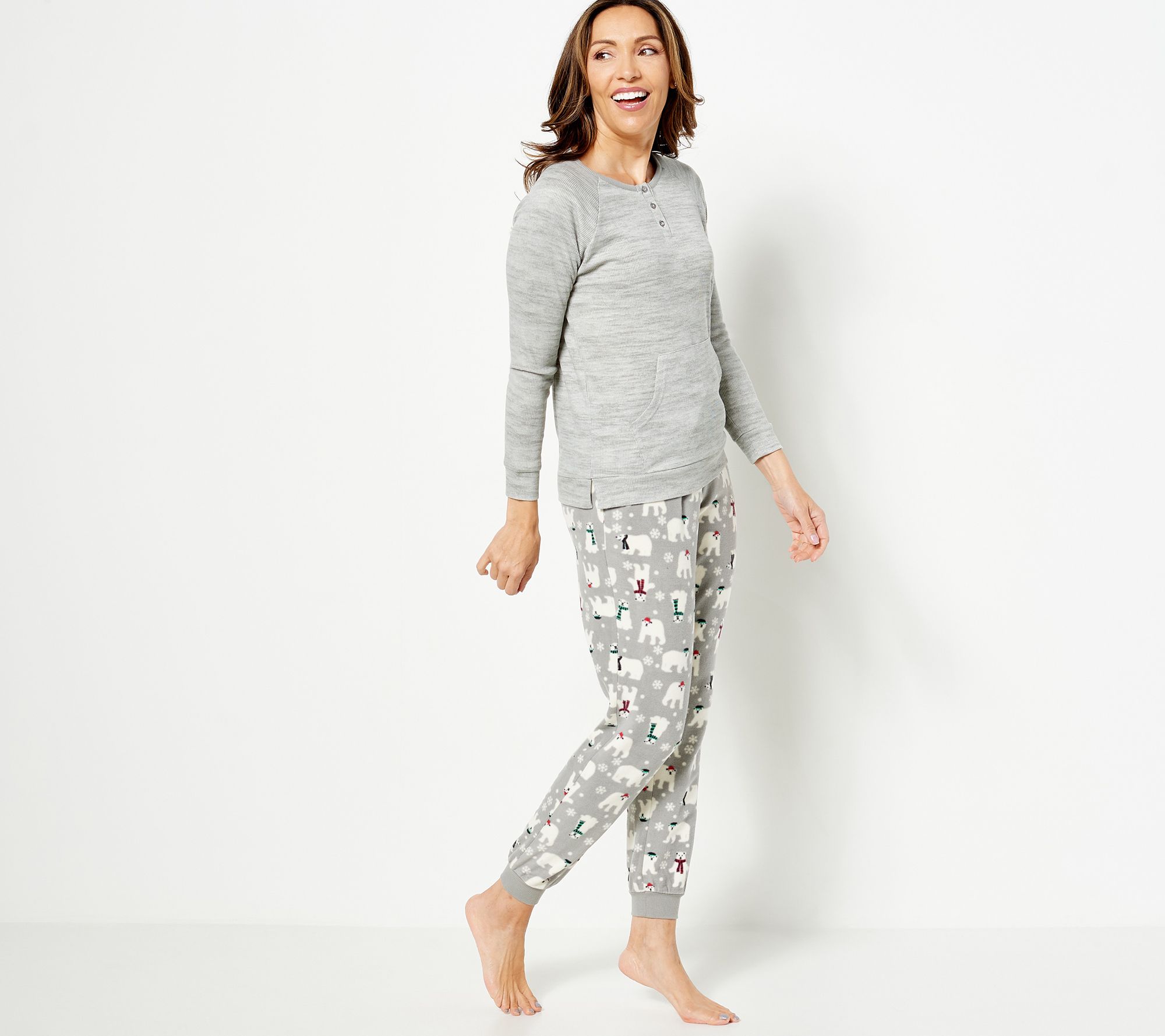 Hanes Comfort Sleep Women's Pajama Set 
