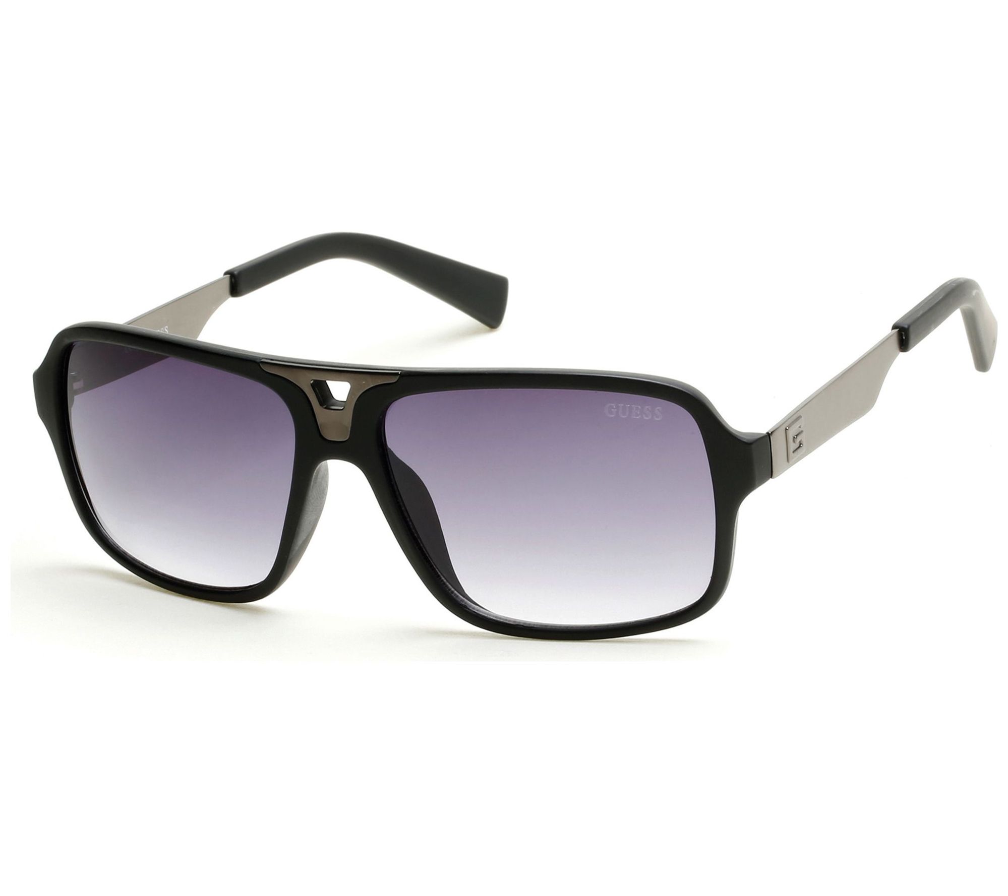 Guess Men's Sunglasses Matte Black