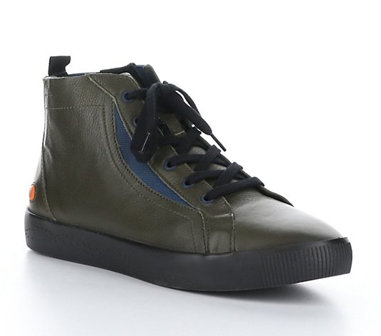 Softino's Lace Up High Top Sneakers - Shyl