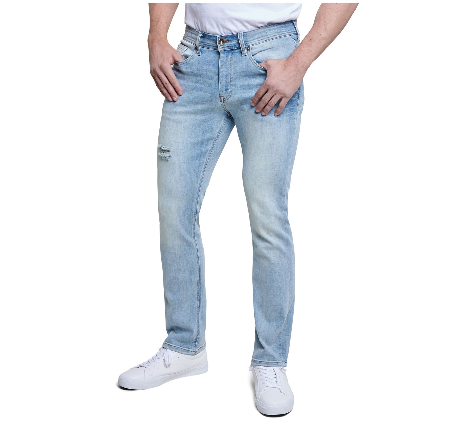 seven7 slim straight jeans