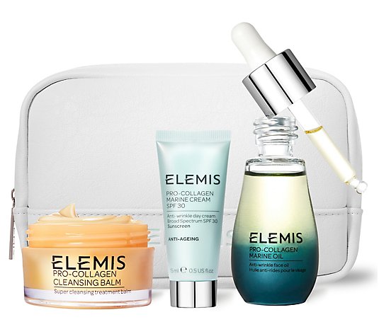 ELEMIS Pro-Collagen Cleanse, Treat & MoisturizeDiscovery Set