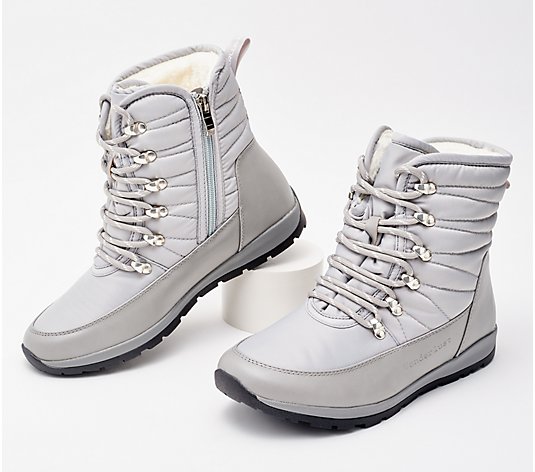 Wanderlust Waterproof Lace-Up & Zip Winter Boots - Erika