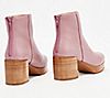 INTENTIONALLY BLANK Leather Stacked Heel Ankle Boot - Speed, 1 of 1