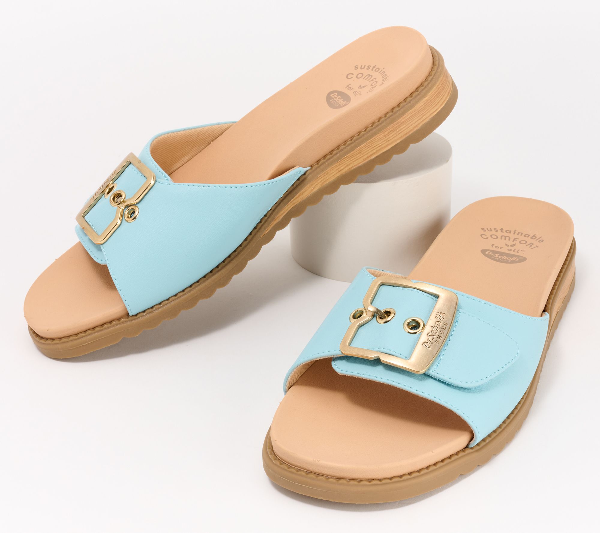 Dr. Scholl's Iconic Buckle Sandals - Get it Movin 