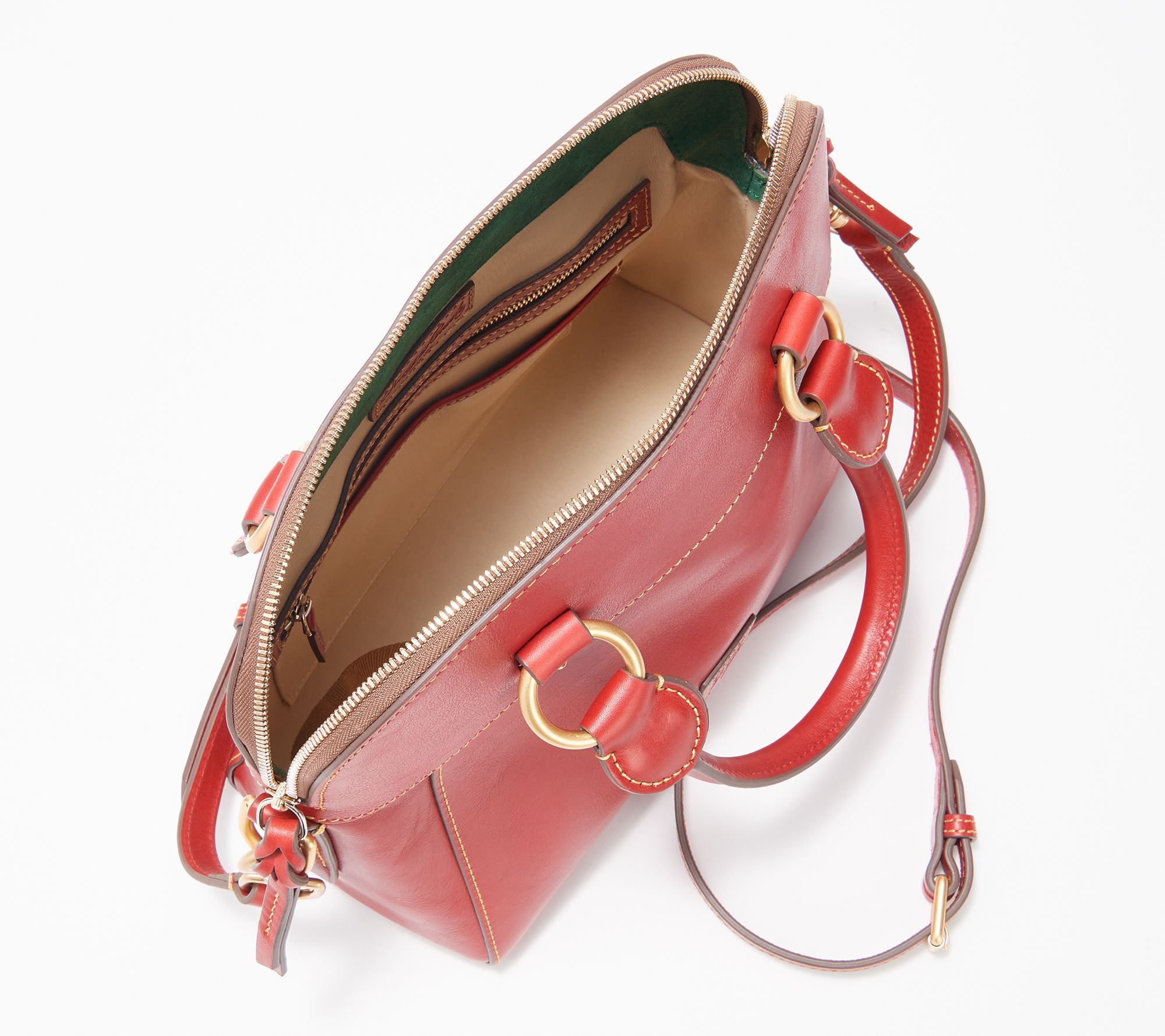 Dooney & Bourke Florentine Cameron Satchel on QVC 