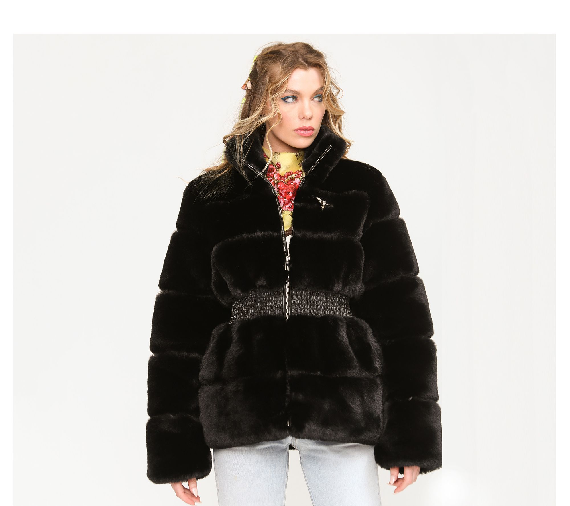 Aratta Julia Faux Fur Jacket