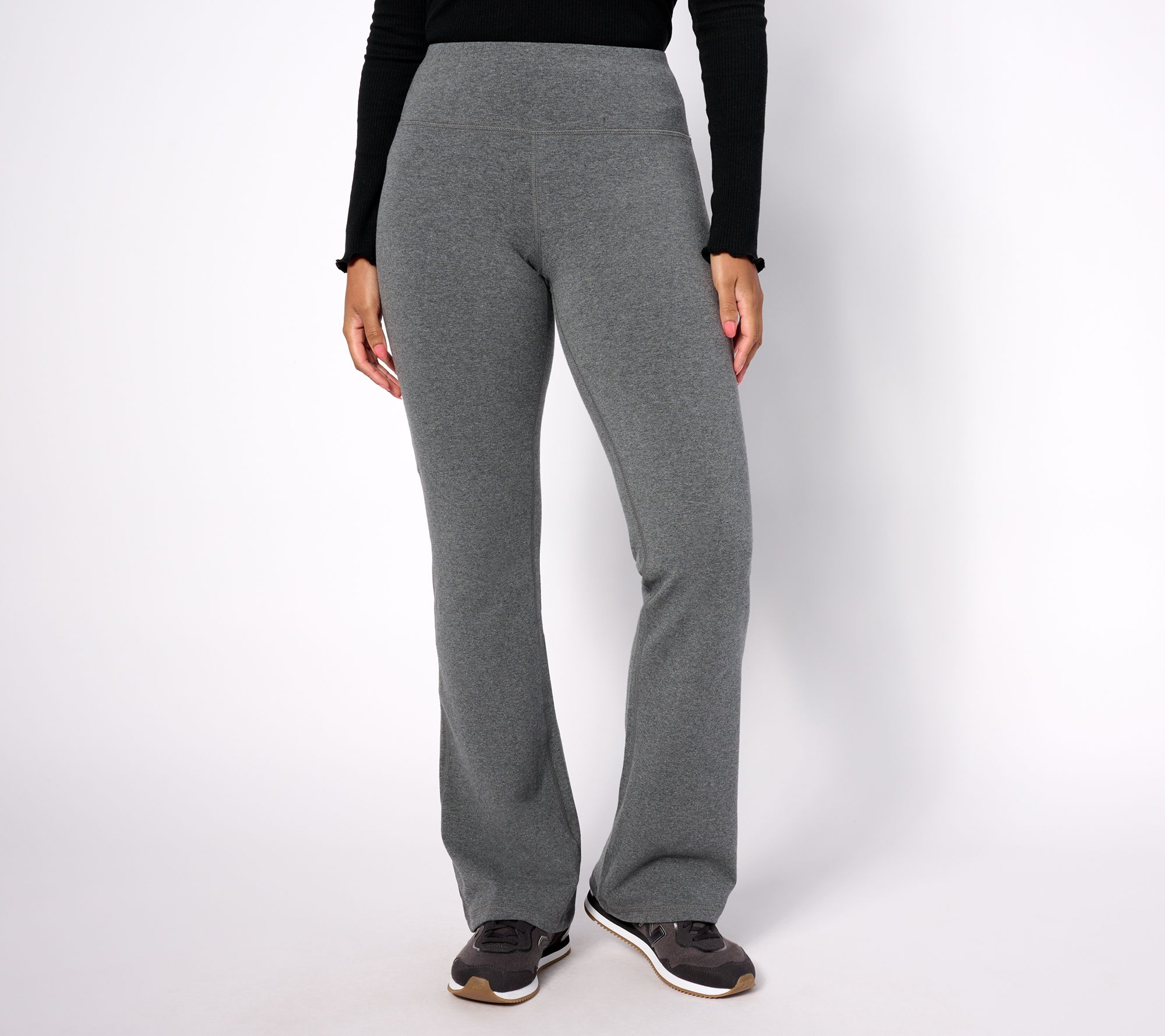 Muk Luks Women's Fleece Lined Leggings-charcoal Large/x-large : Target